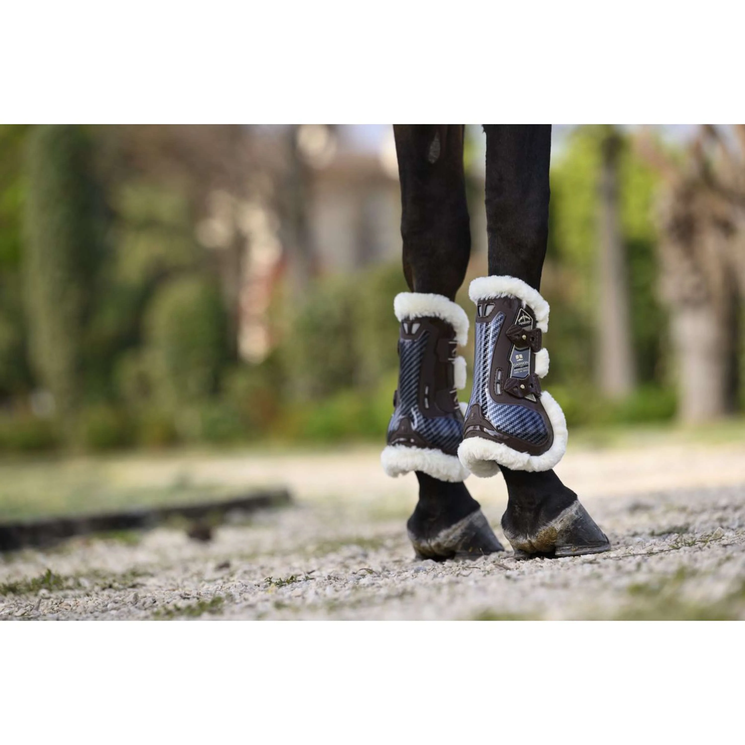 Veredus Protèges-Tendons Carbon Gel Absolute Save the Sheep Front Marron - Image 8