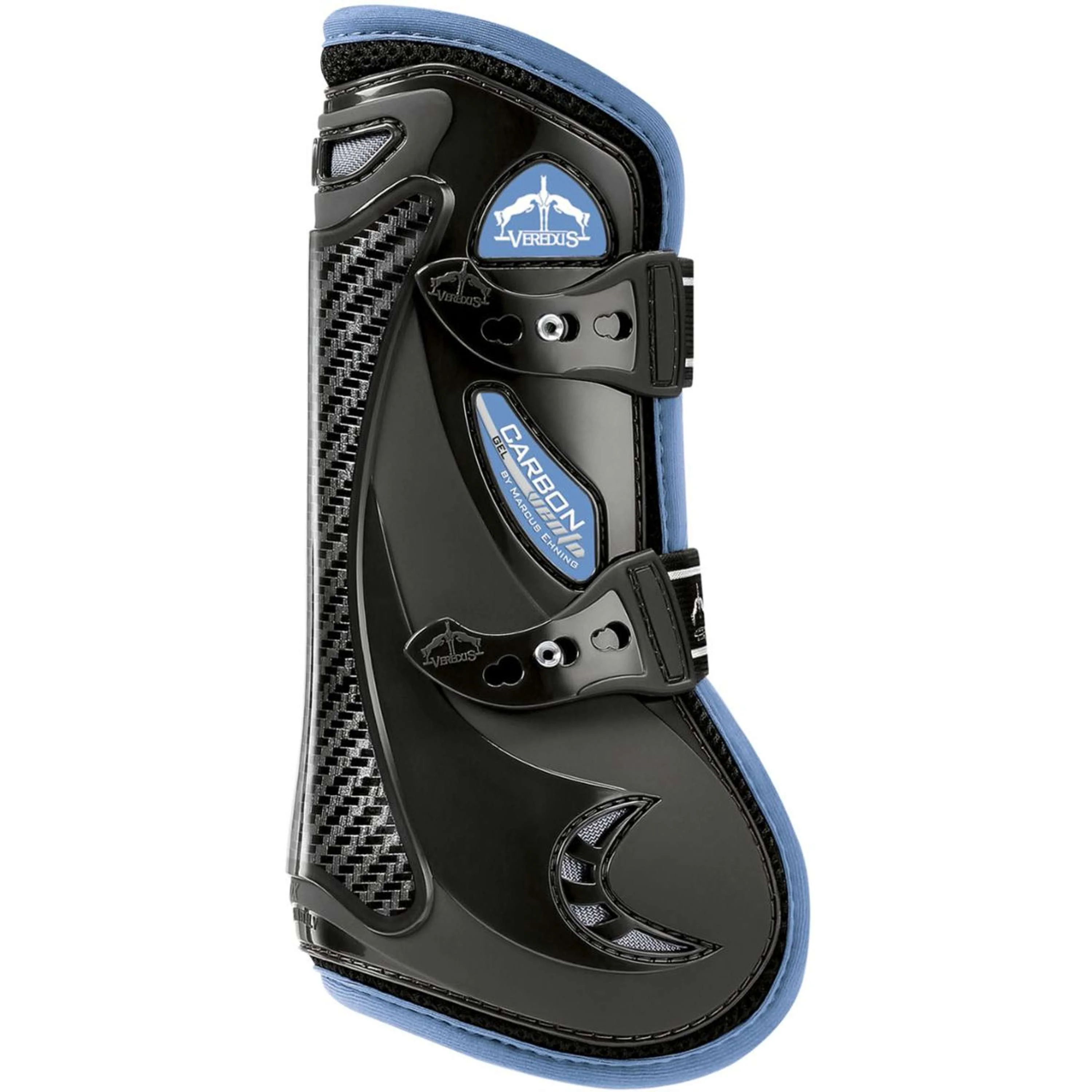 Veredus Protèges-Tendons Carbon Gel Vento Front Bleu clair - Image 2