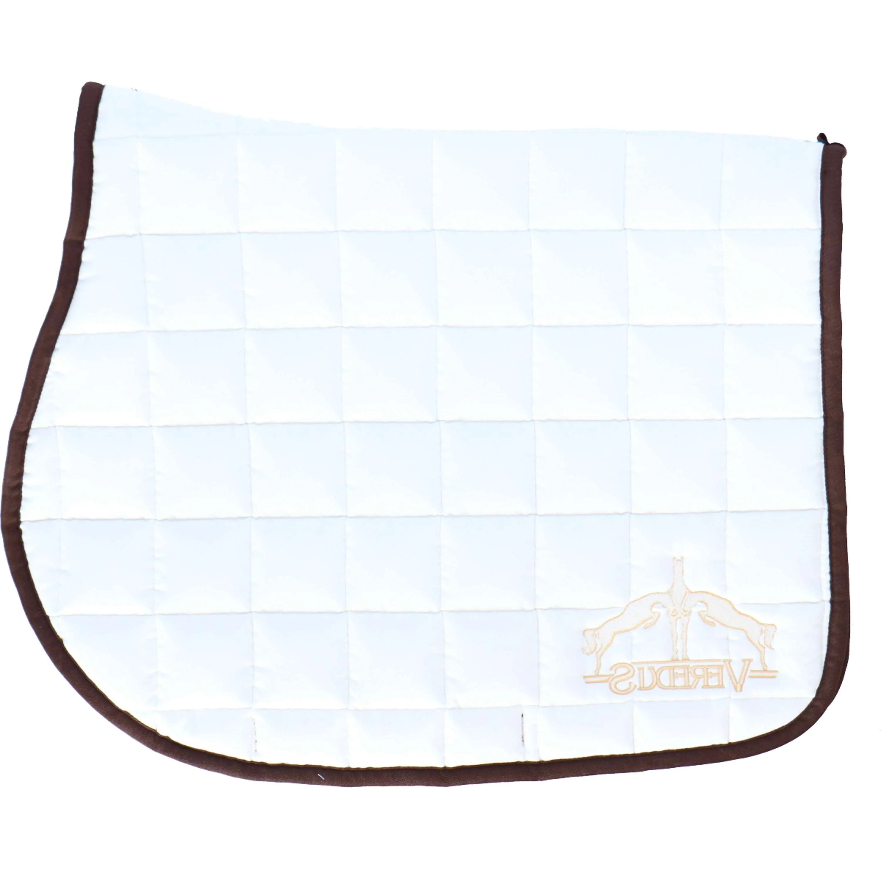 Veredus Tapis de Selle Microfiber de Saut Marron - Image 2