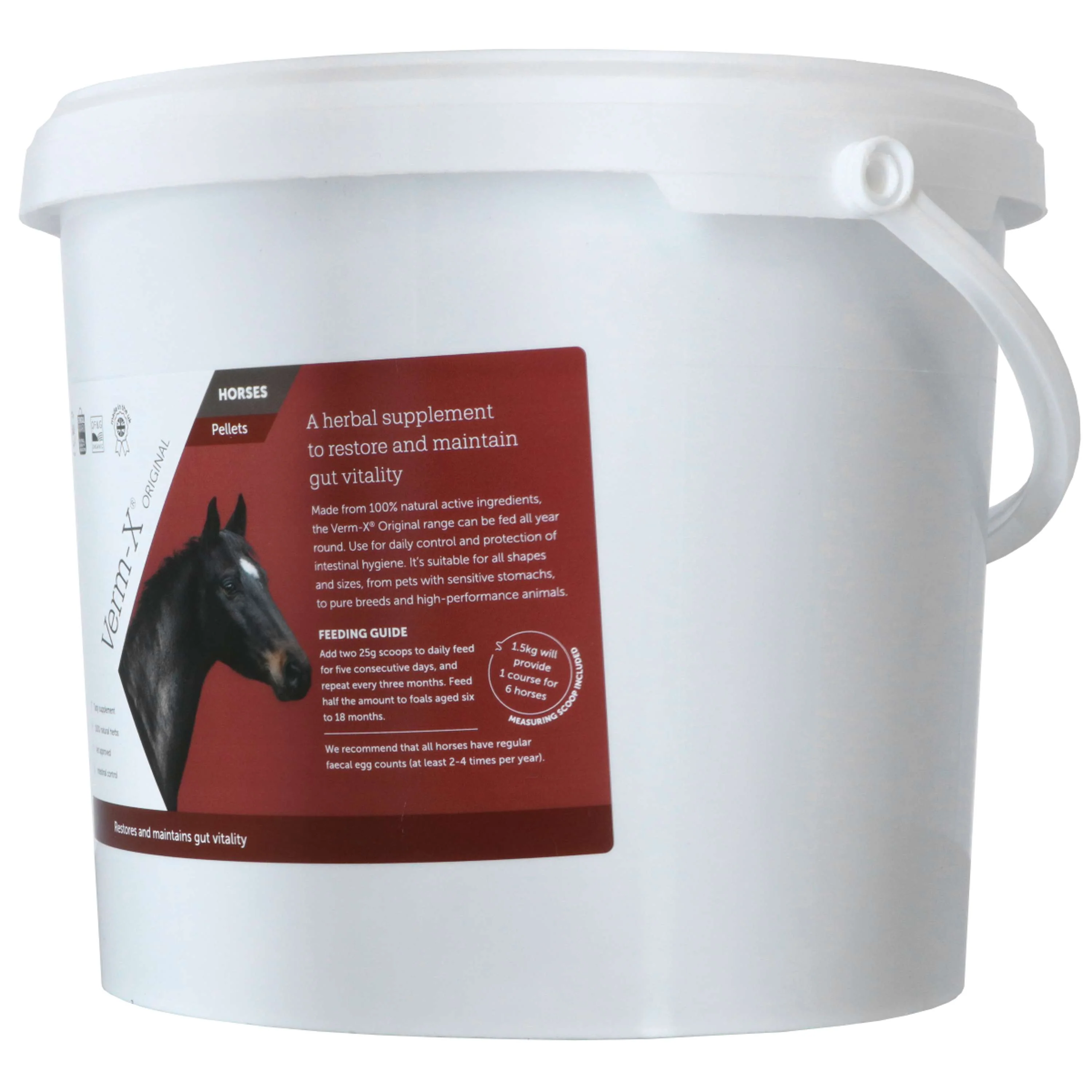 Verm-X Chunks Extra Strong pour chevaux 16 cours - Image 4