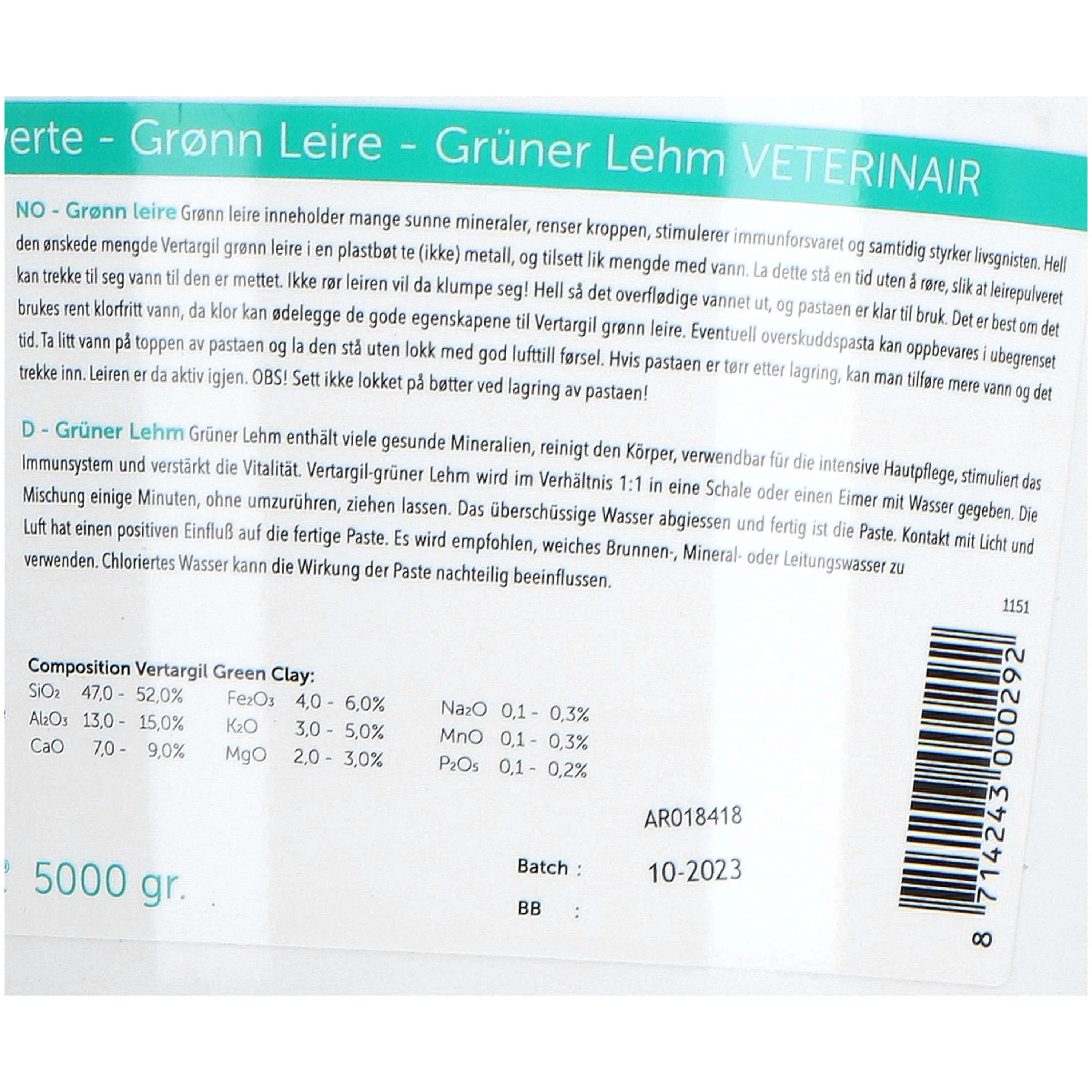 Vertargil Limon Vert Grof - Image 5