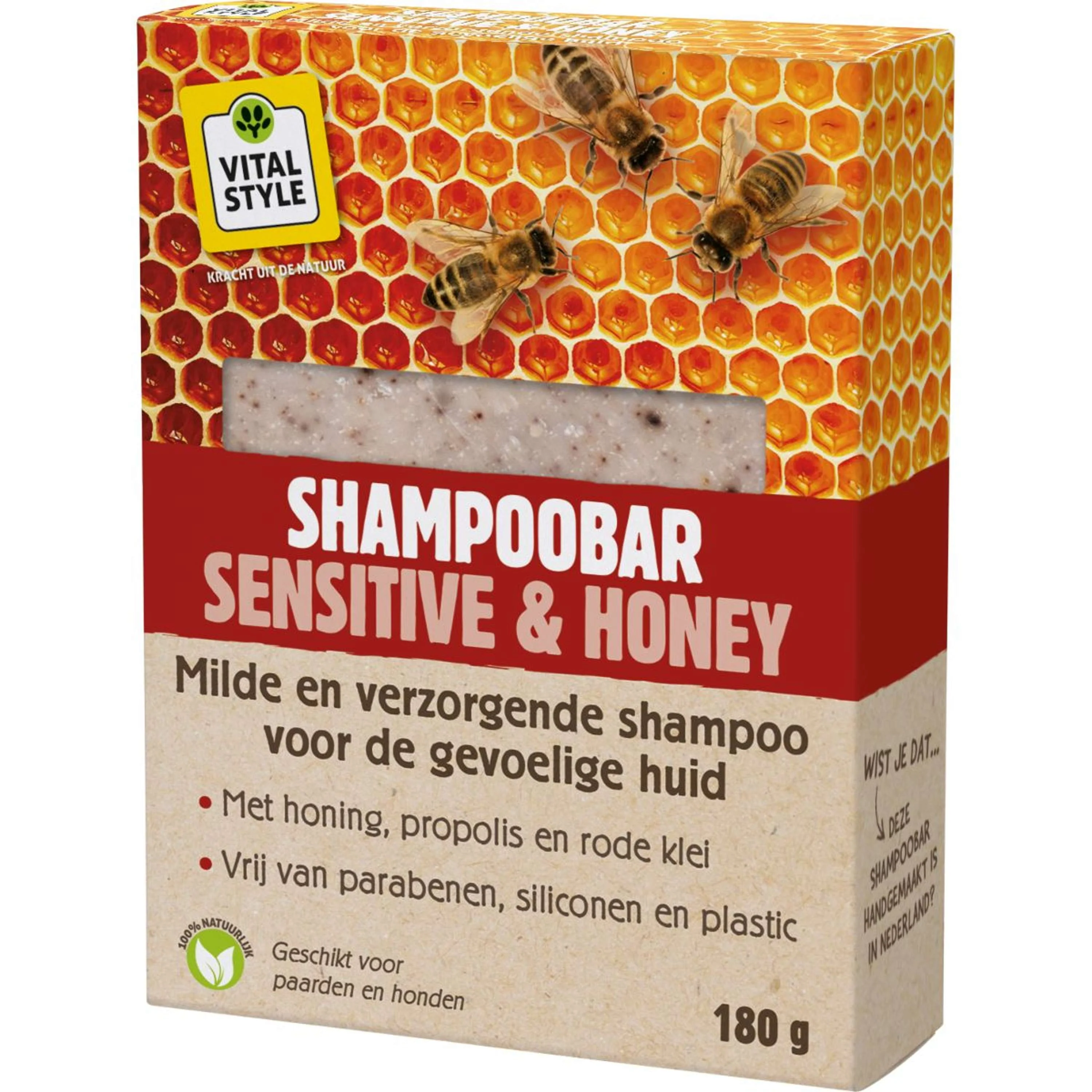 Vitalstyle Barre de Shampooing Sensitive &Honey - Image 2