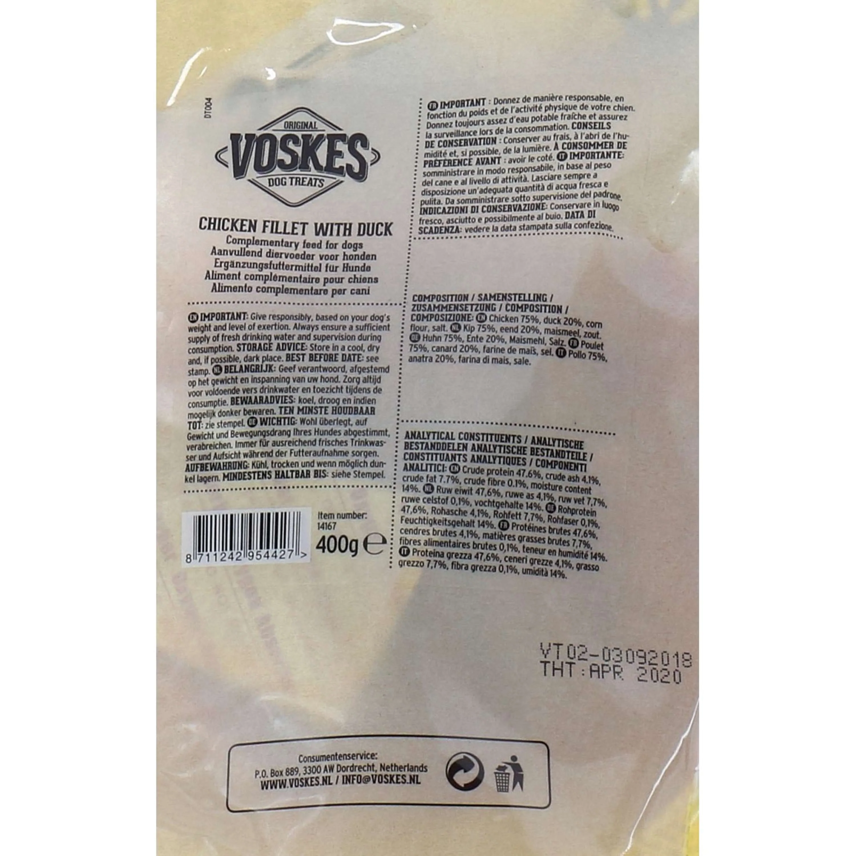 Voskes Filets de Poulet Canard - Image 4