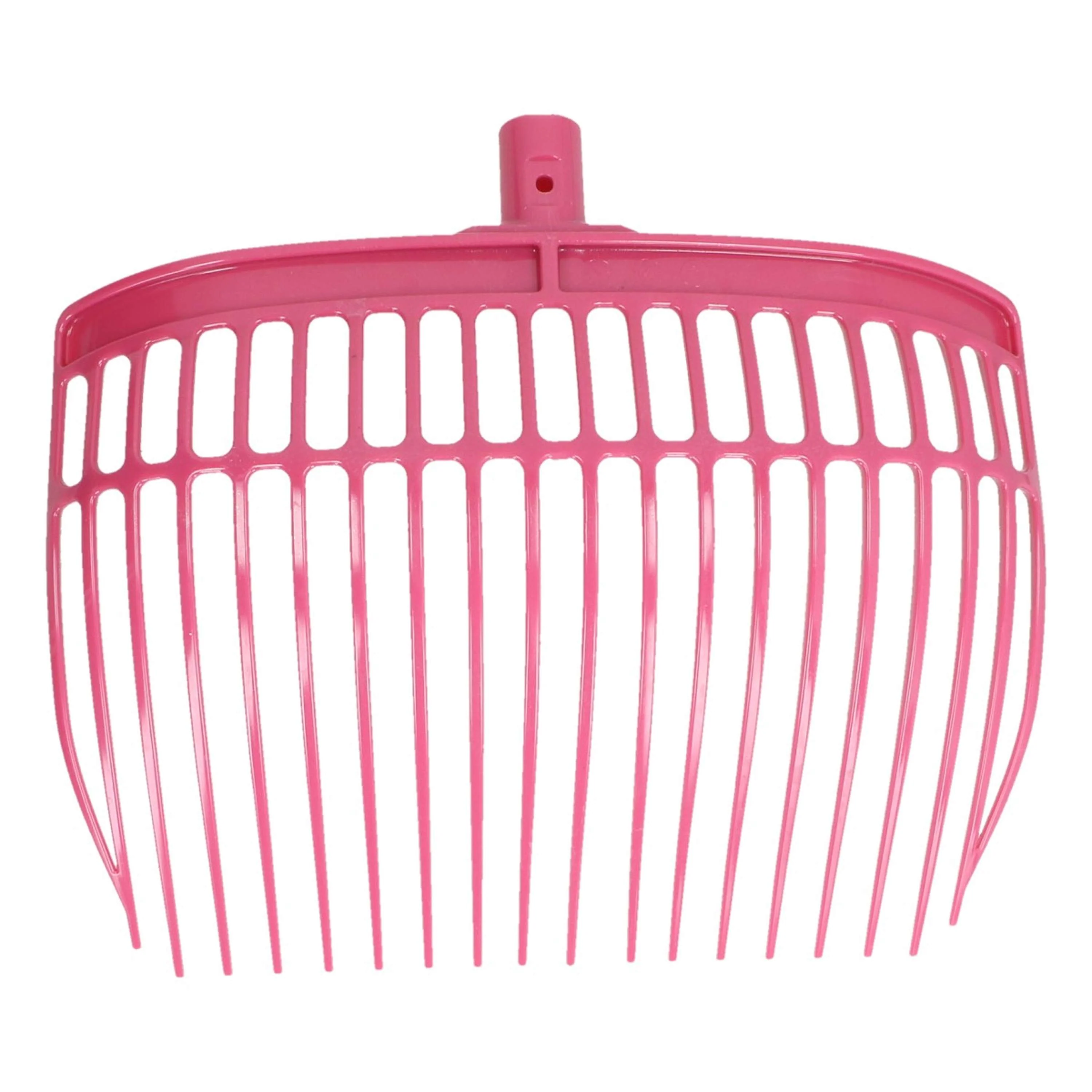 Vplast Fourche à Fumier Plastique sans Manche Rose - Image 2