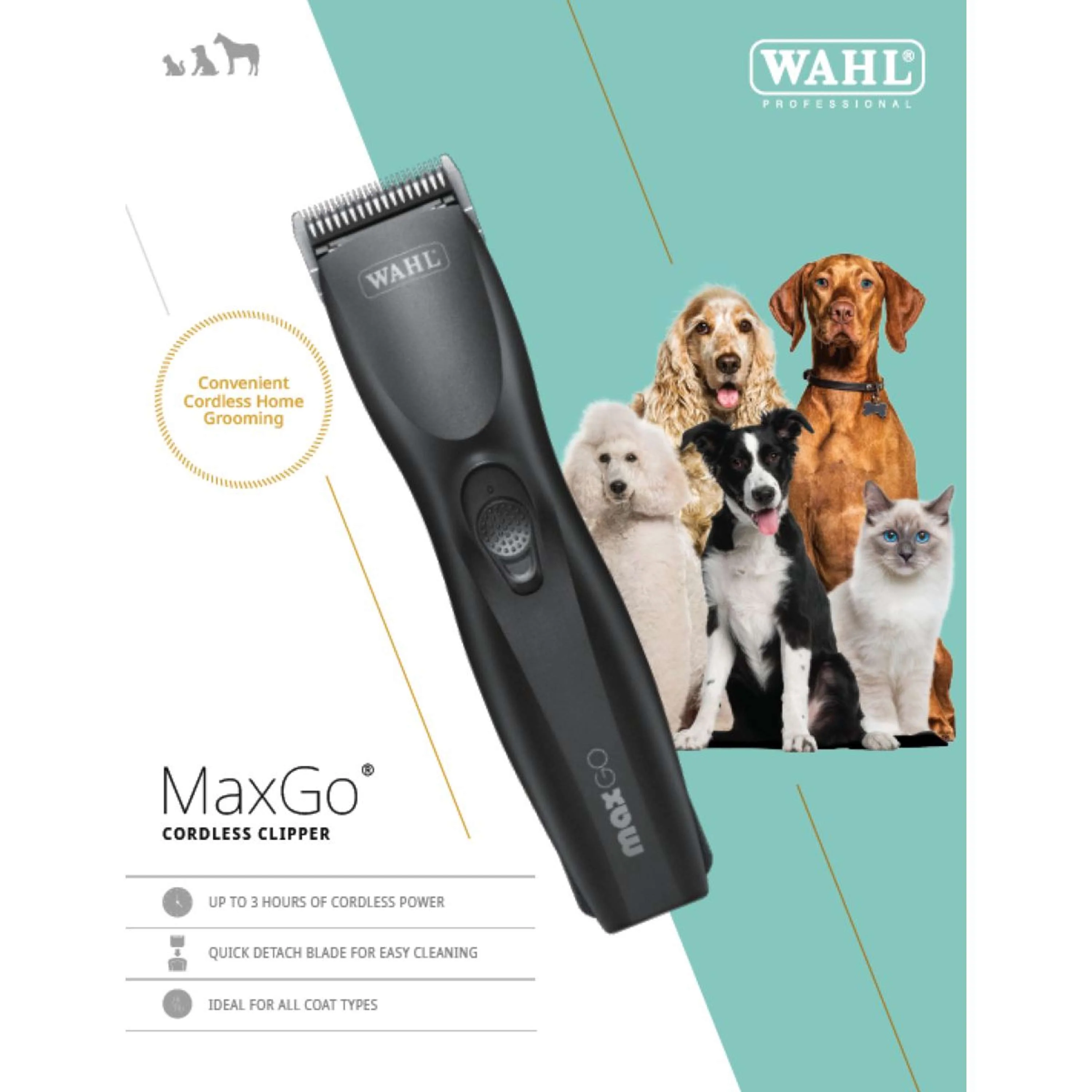 Wahl Batterie de Tondeuse MaxGo Noir - Image 5
