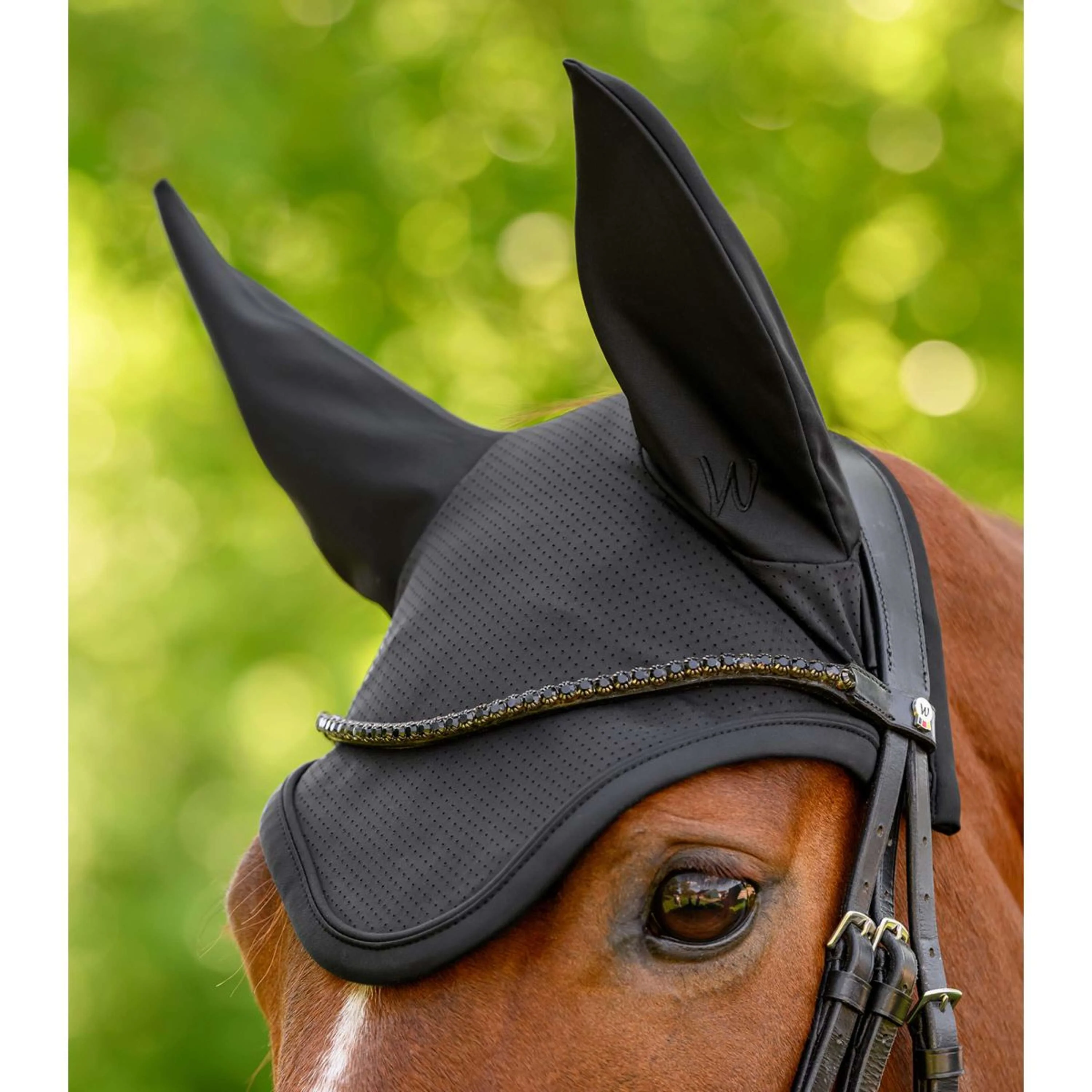Waldhausen Bonnet Anti-Mouches Performance Noir - Image 2