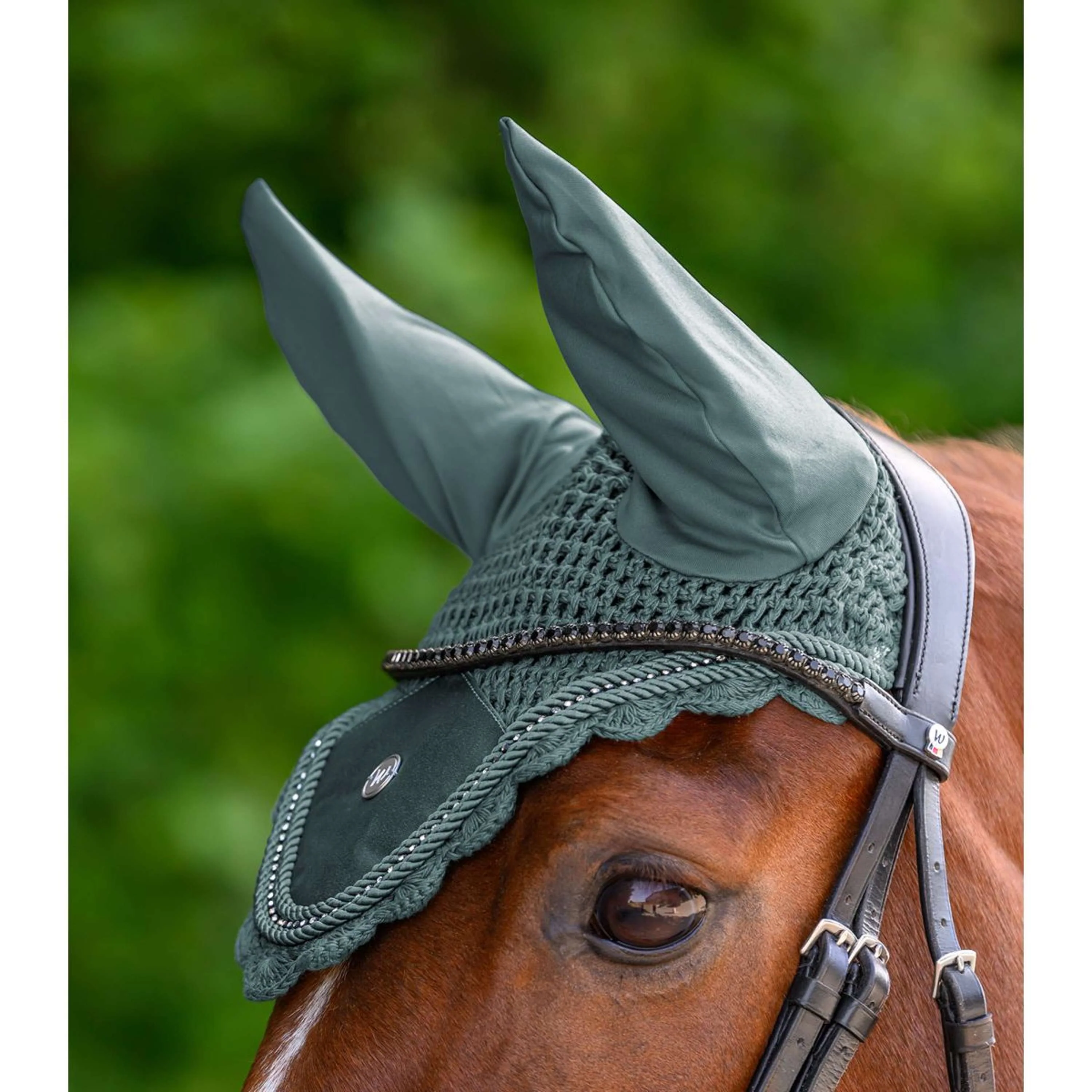 Waldhausen Bonnet Anti-Mouches Turin Pine Green - Image 2