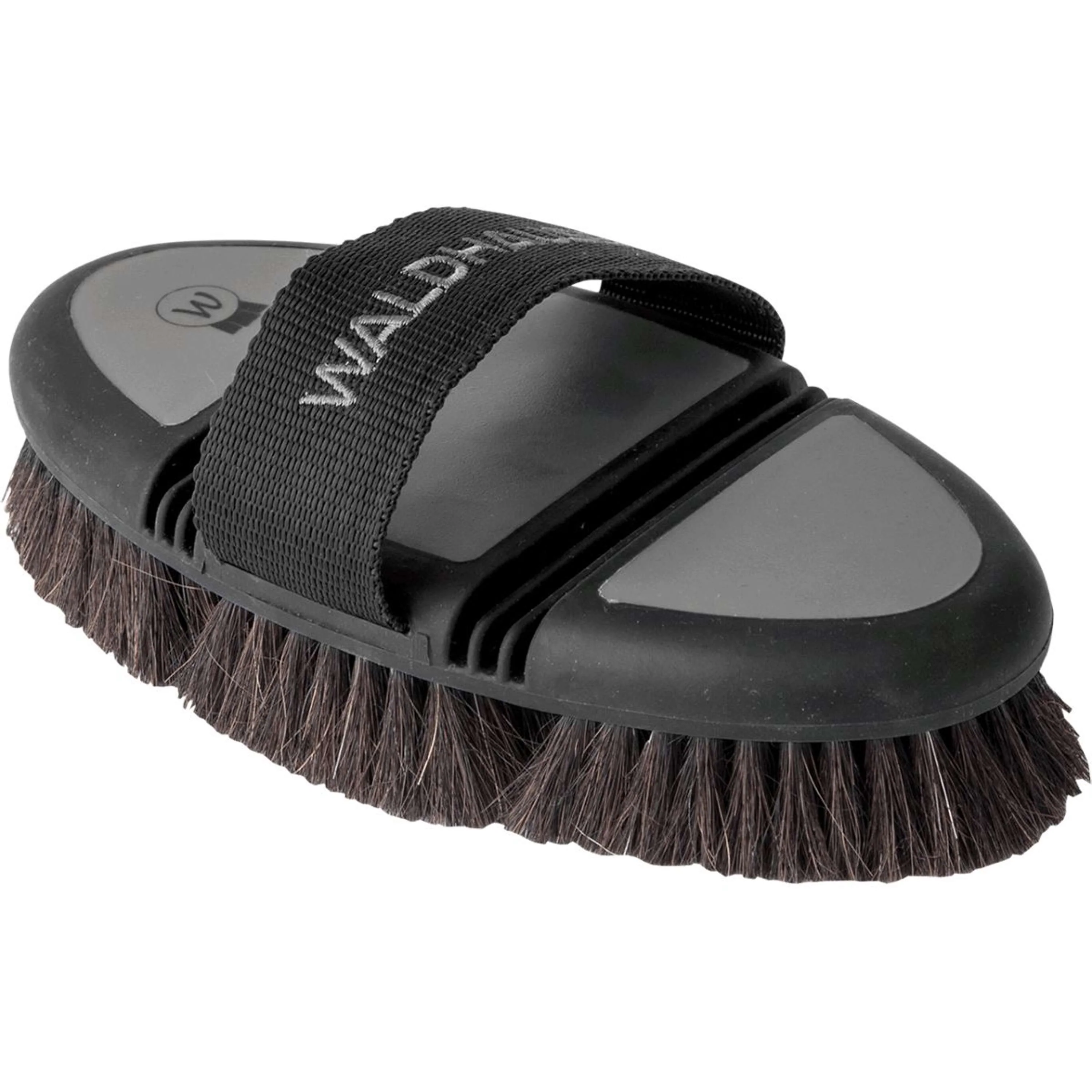 Waldhausen Brosse Douce Flex Crin de Cheval Noir/Gris - Image 2