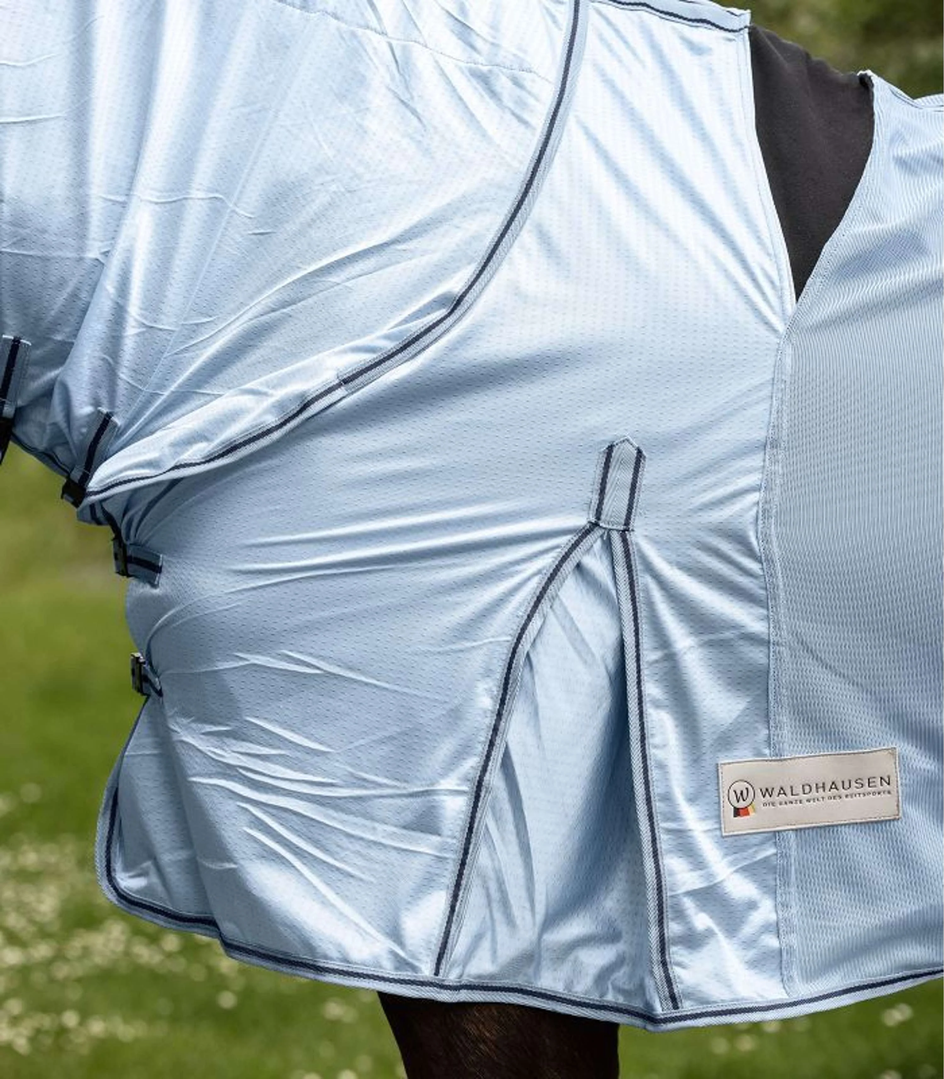 Waldhausen Chemises anti-mouches/Eczéma Protect Bleu clair/Bleu foncé - Image 2
