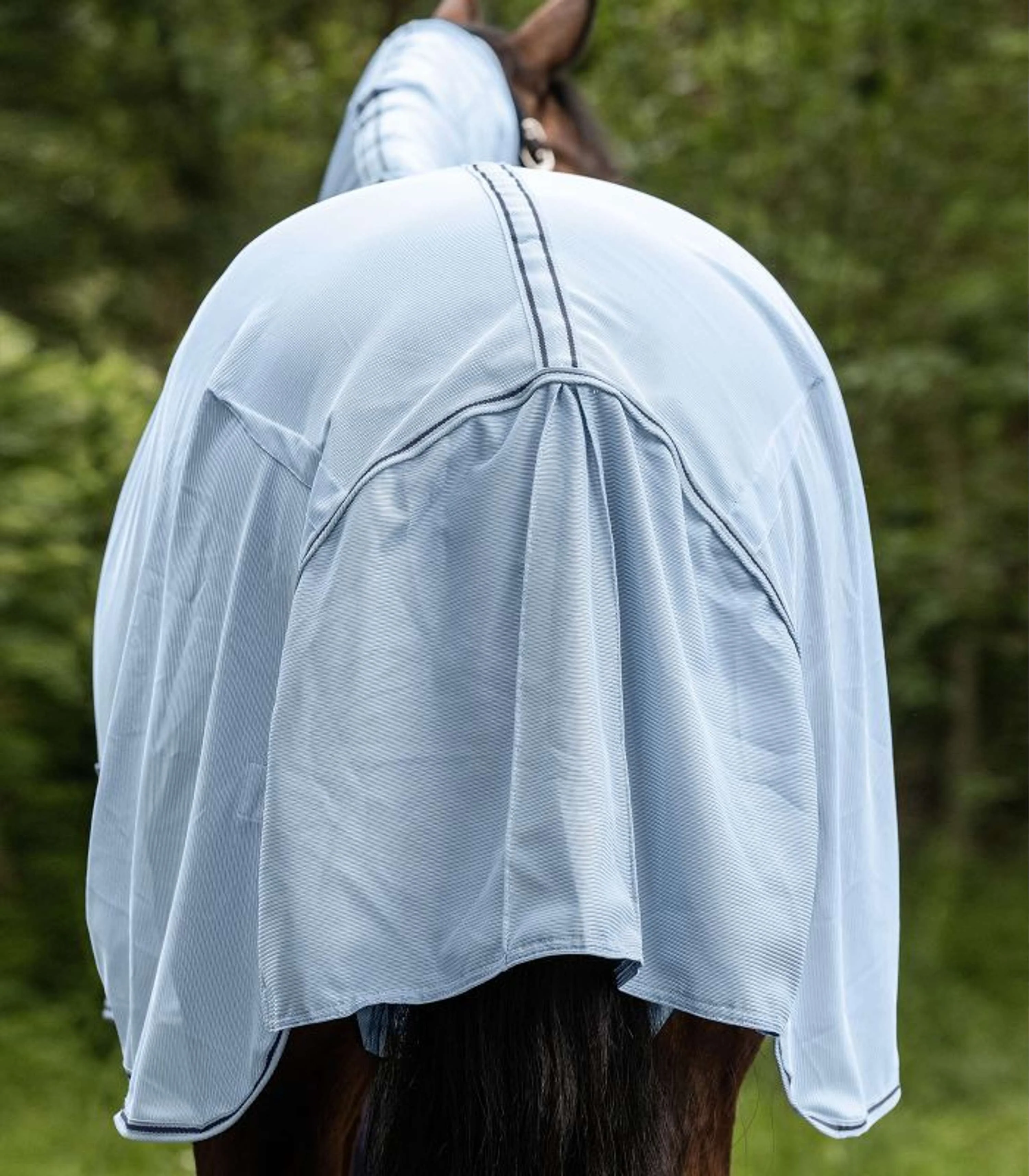 Waldhausen Chemises anti-mouches/Eczéma Protect Bleu clair/Bleu foncé - Image 4