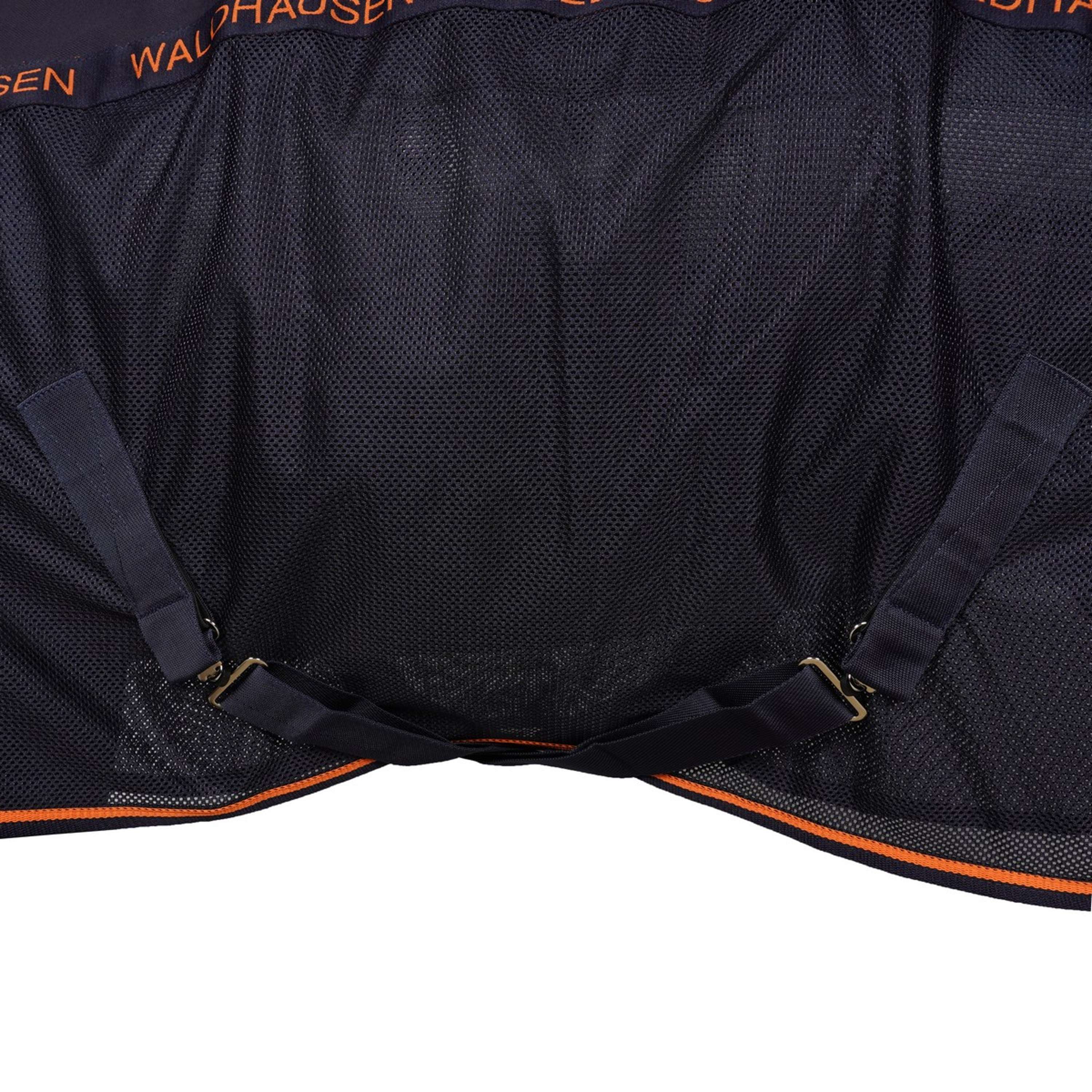 Waldhausen Cooler/Couverture Anti-Mouches Bleu nuit/orange - Image 8