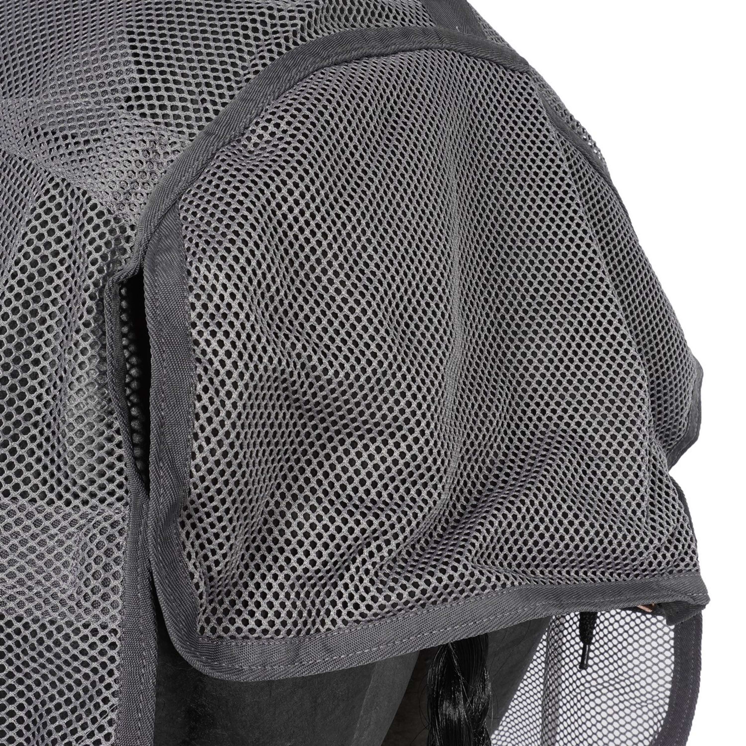 Waldhausen Couverture Anti-Mouches Comfort avec Sursangles Croisées Gris - Image 8