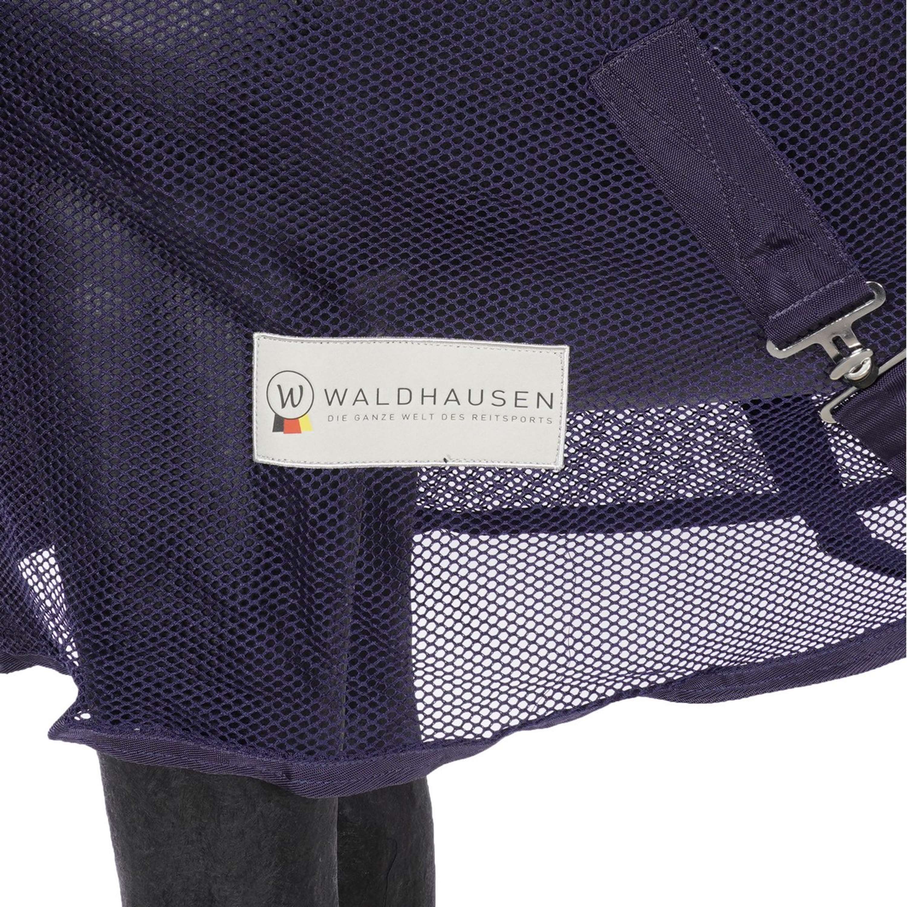 Waldhausen Couverture Anti-Mouches Comfort avec Sursangles Croisées Nightblue - Image 4