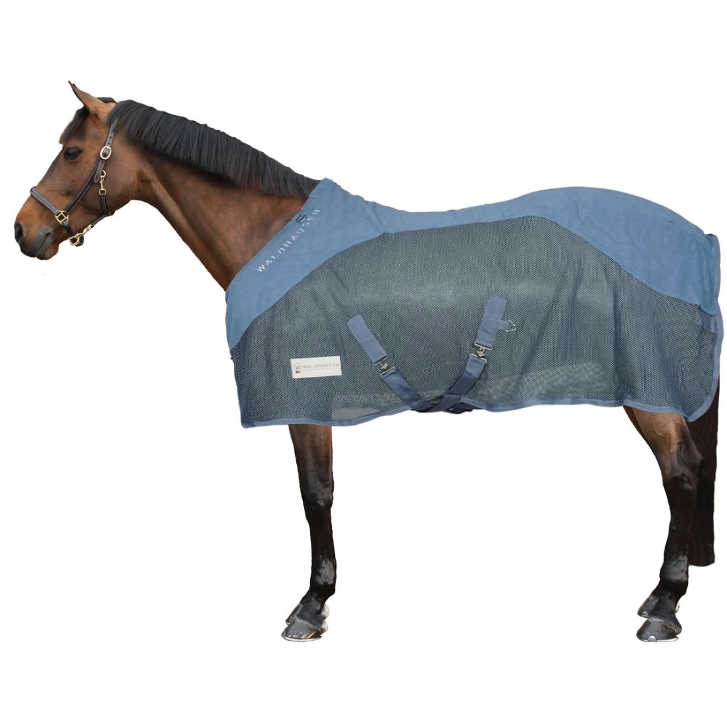 Waldhausen Couverture Anti-Mouches Fleece Comfort Chalk Blue - Image 3