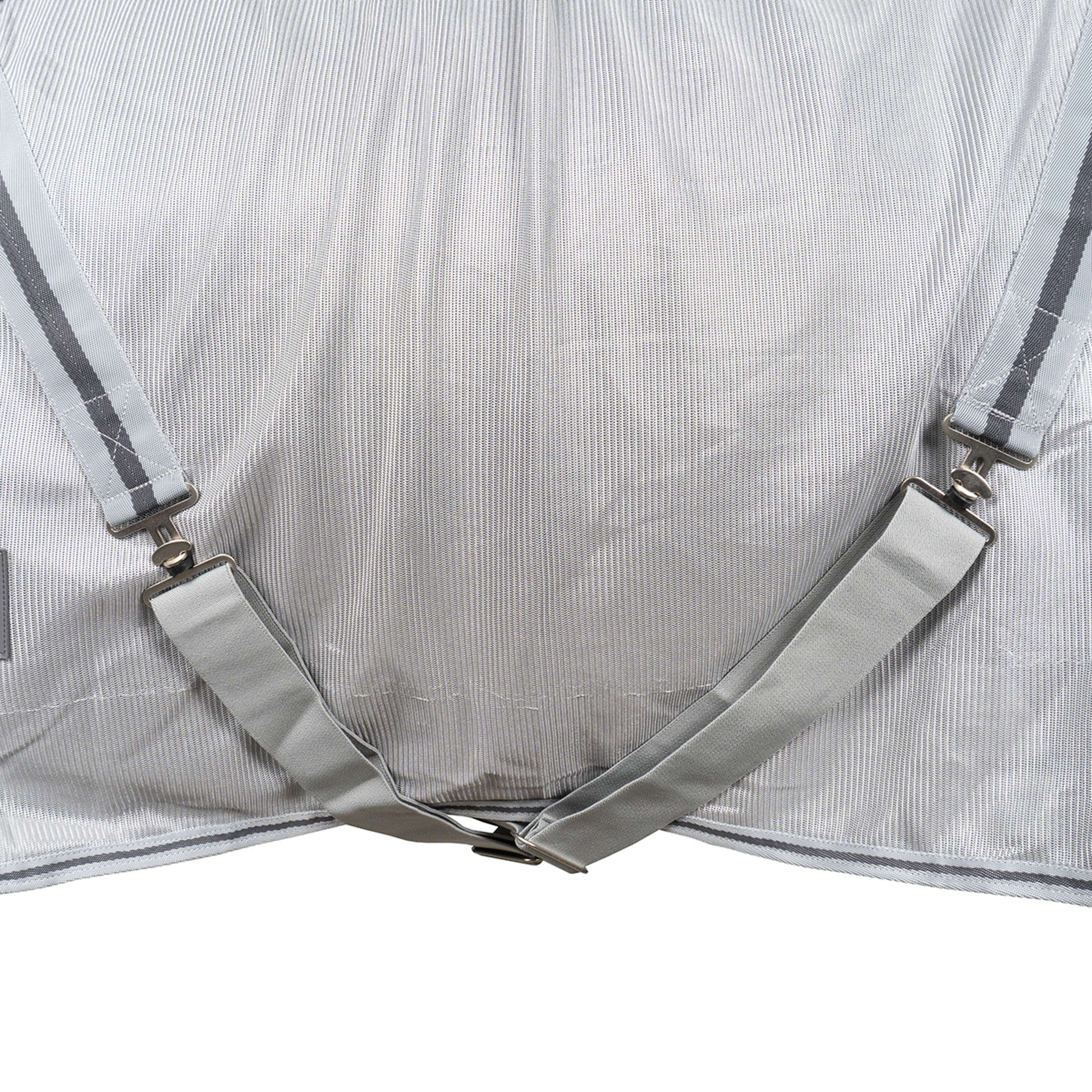 Waldhausen Couverture Anti-Mouches Protect avec Cou Indépendant Gris argenté/Gris - Image 13