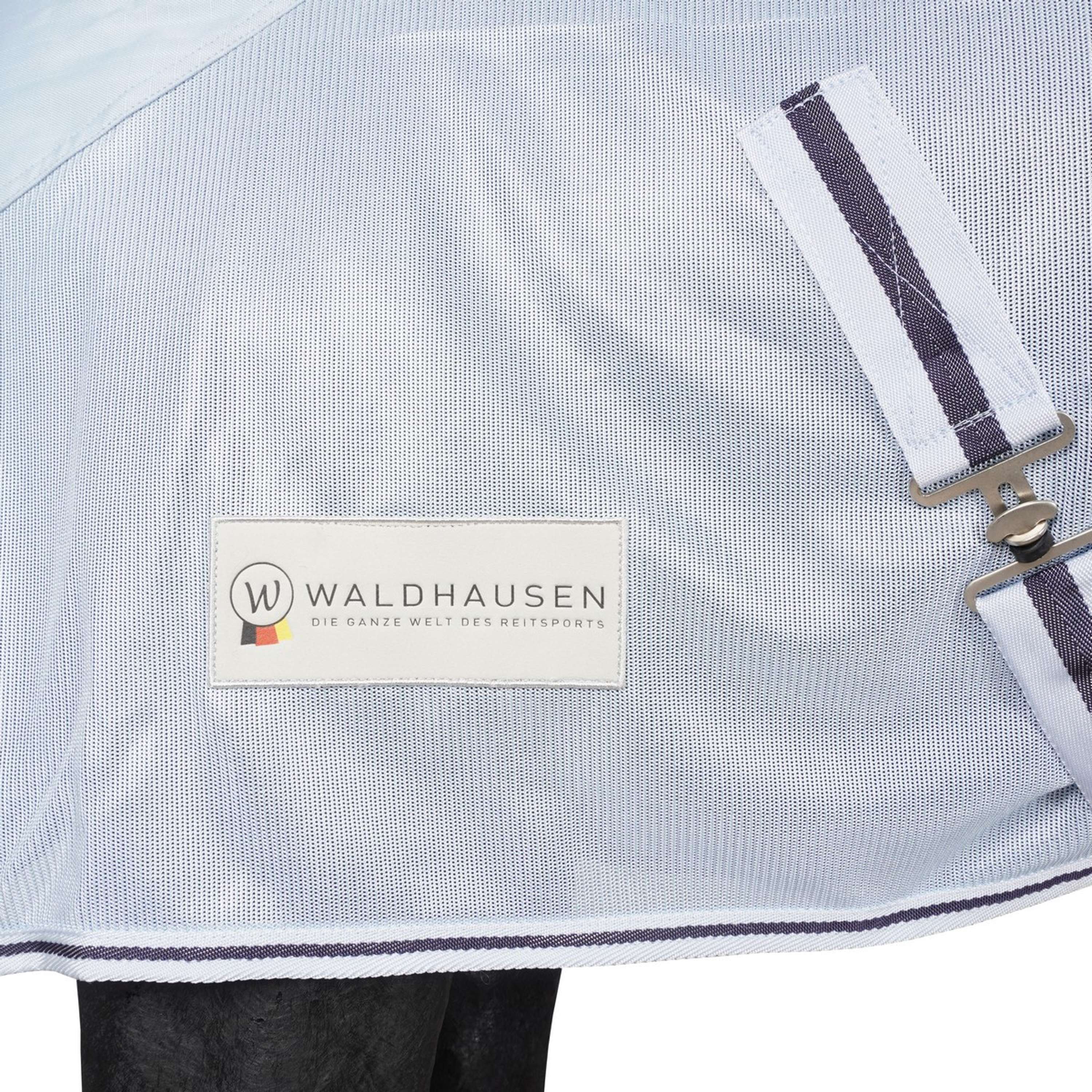 Waldhausen Couverture Anti-Mouches Protect Etanche Bleu clair/Bleu nuit - Image 7