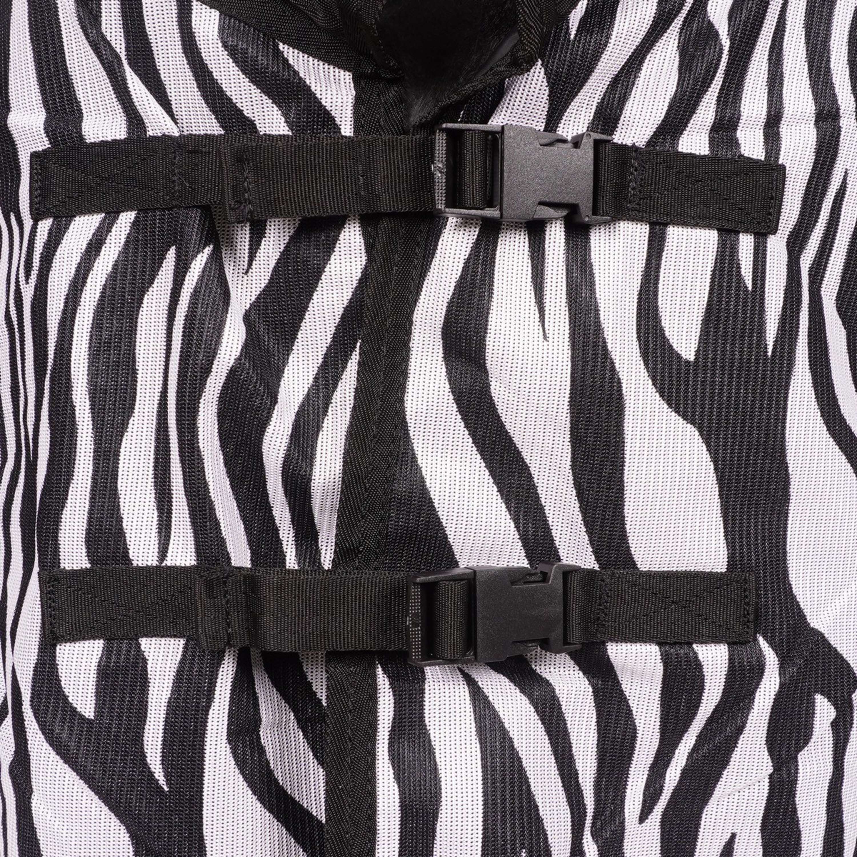 Waldhausen Couvre-reins Anti-Mouches Zebra avec Franges Zebra - Image 2