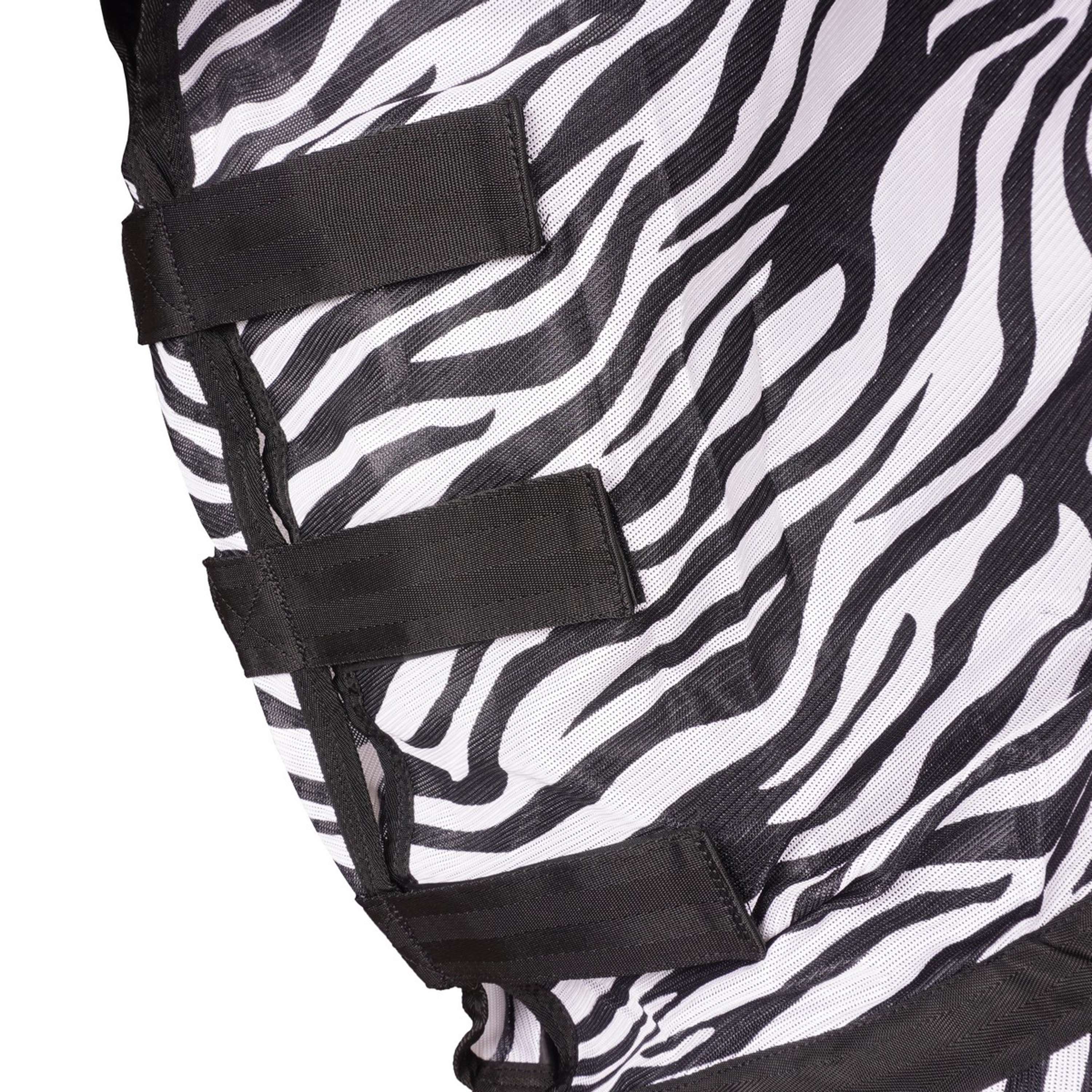 Waldhausen Couvre-reins Anti-Mouches Zebra avec Franges Zebra - Image 3