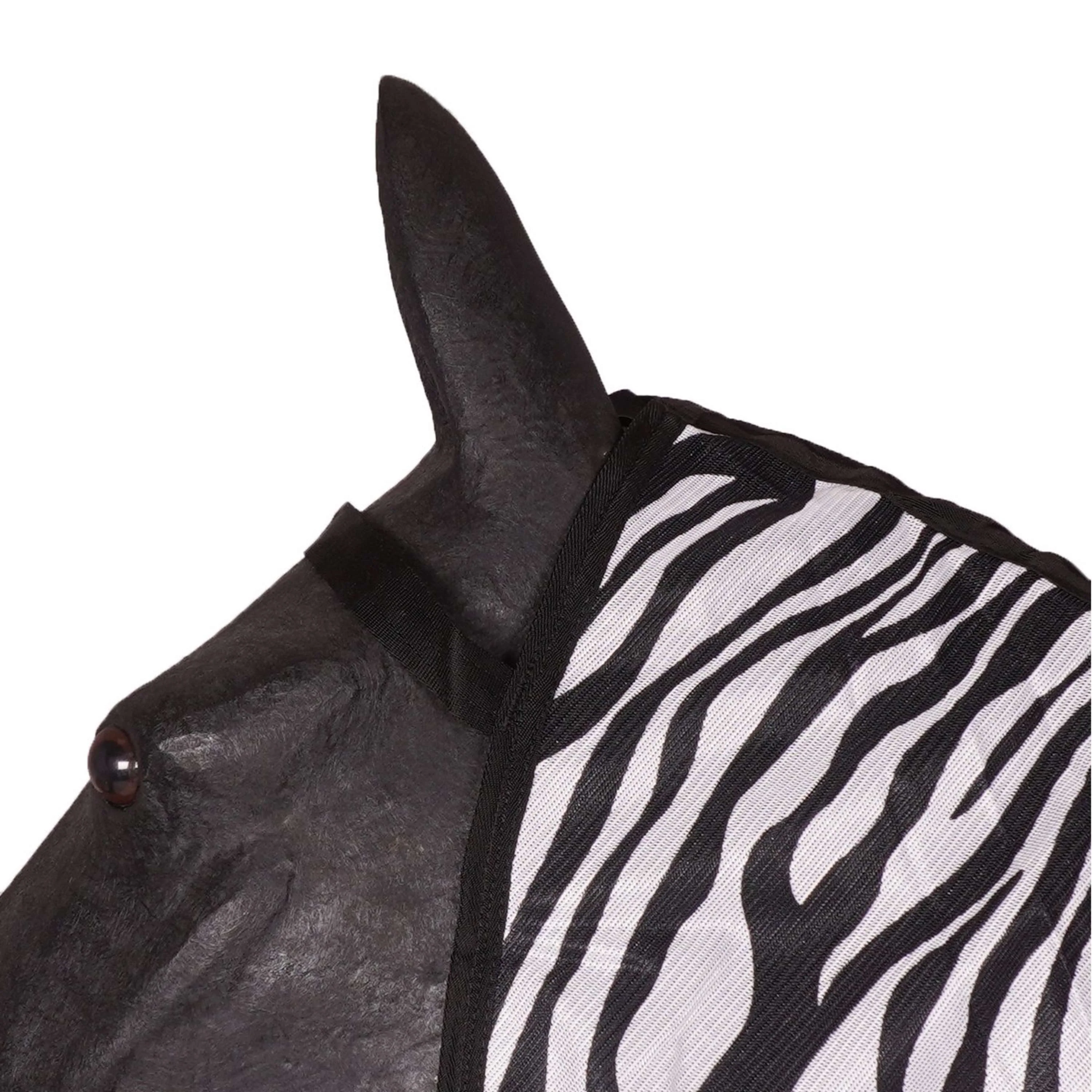 Waldhausen Couvre-reins Anti-Mouches Zebra avec Franges Zebra - Image 4