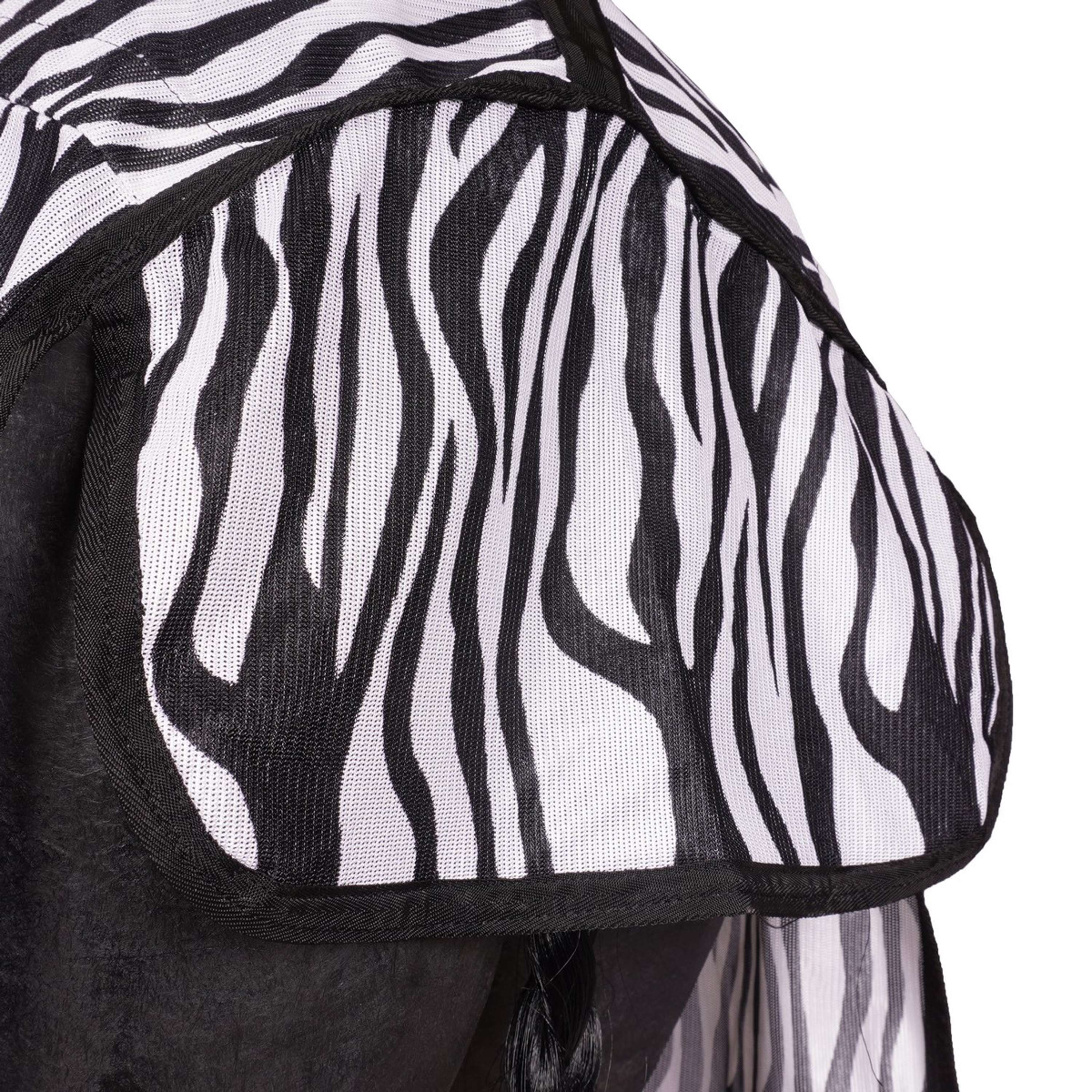Waldhausen Couvre-reins Anti-Mouches Zebra avec Franges Zebra - Image 6