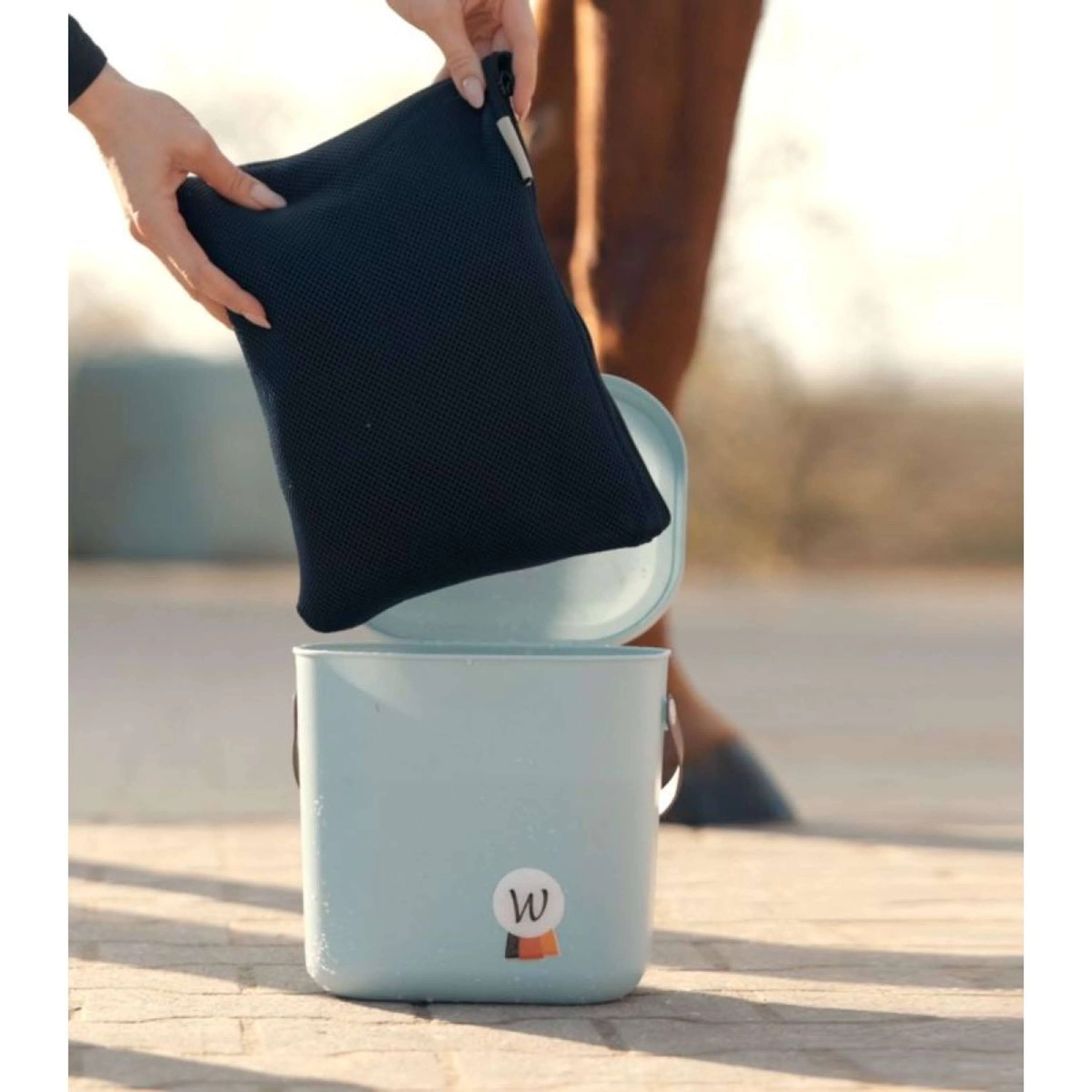 Waldhausen Health + Care Couverture Rafraîchissante Ice Layer Bleu Nuit - Image 4