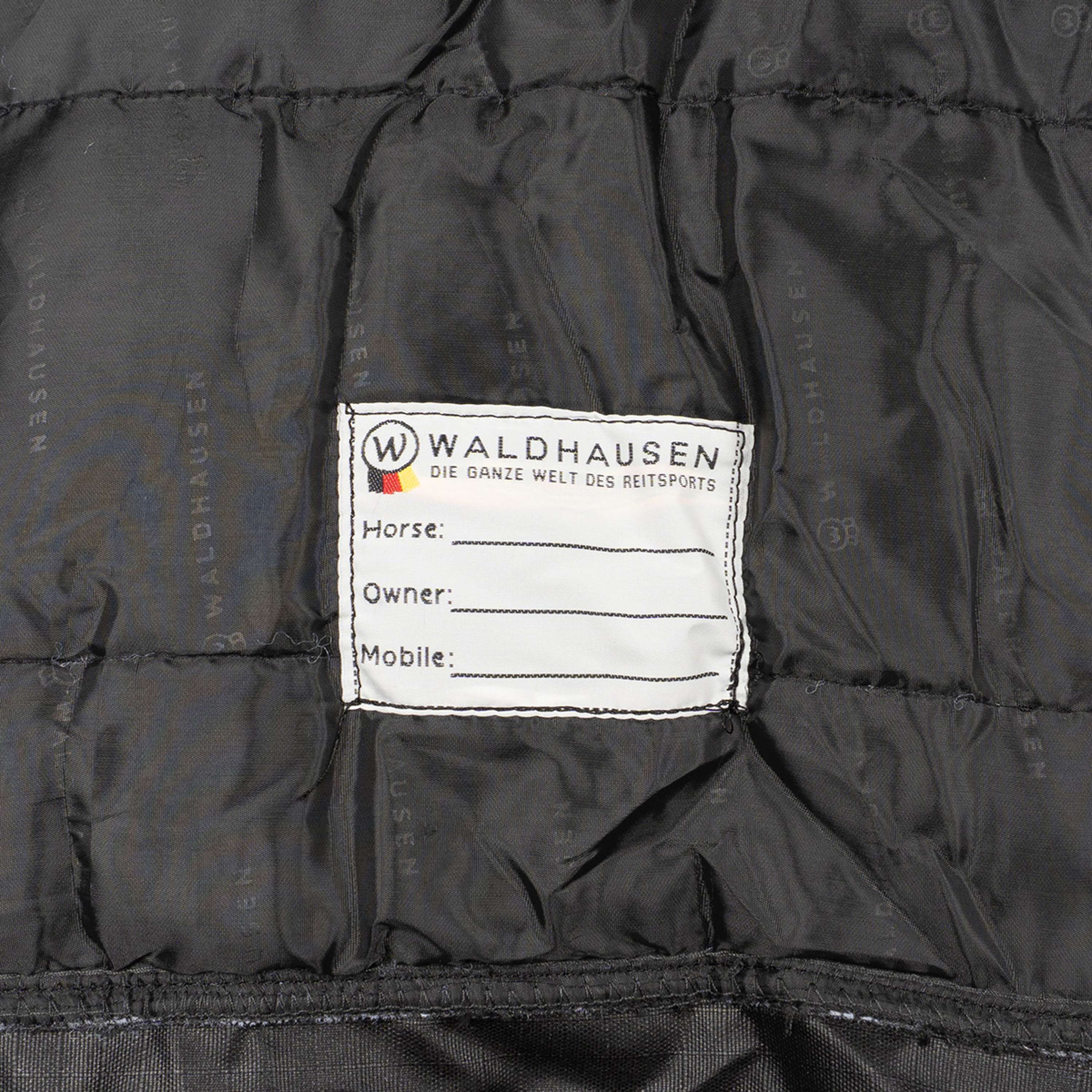 Waldhausen Couverture d'Extérieur Nordic High Neck 200g Noir - Image 14
