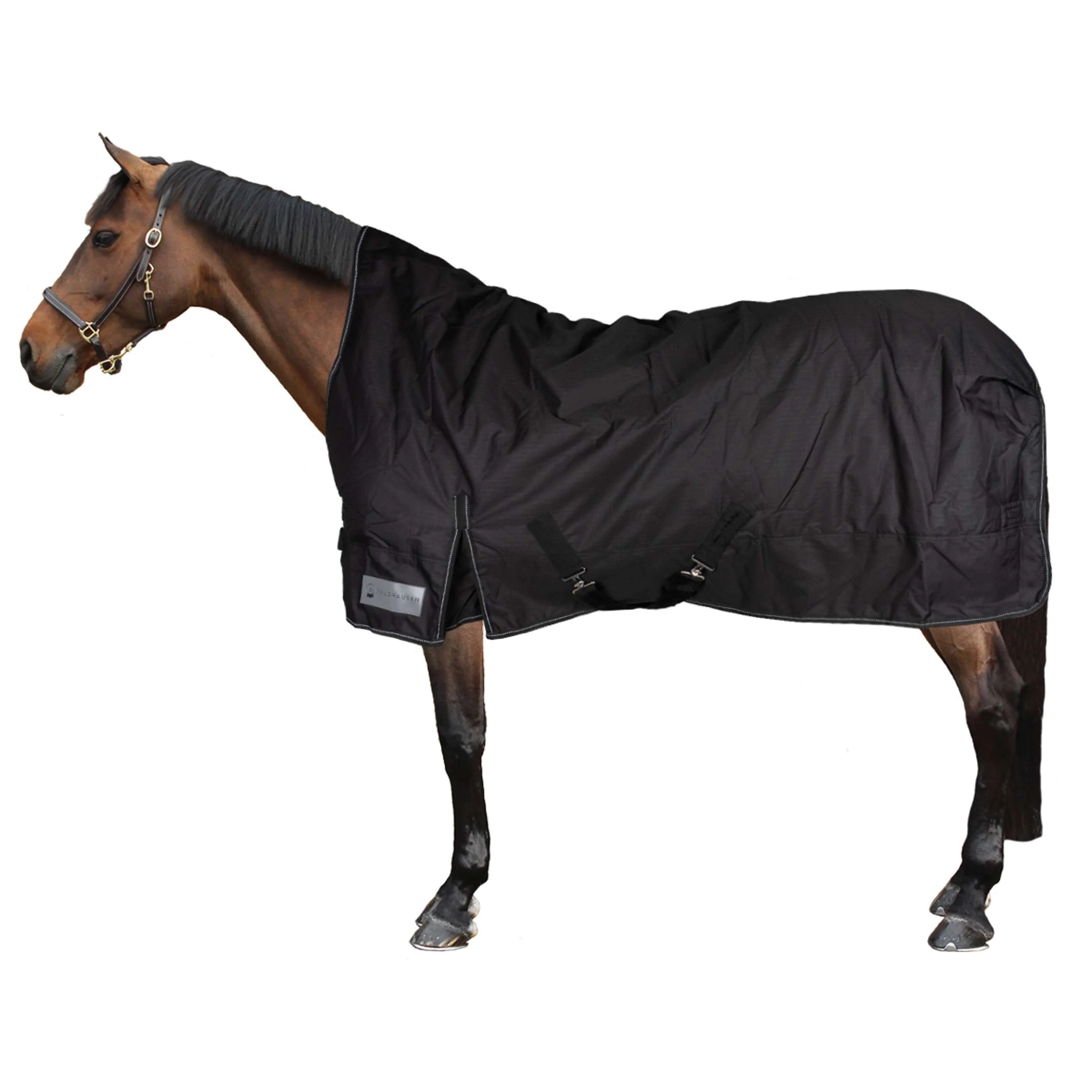 Waldhausen Couverture d'Extérieur Nordic High Neck 200g Noir - Image 2