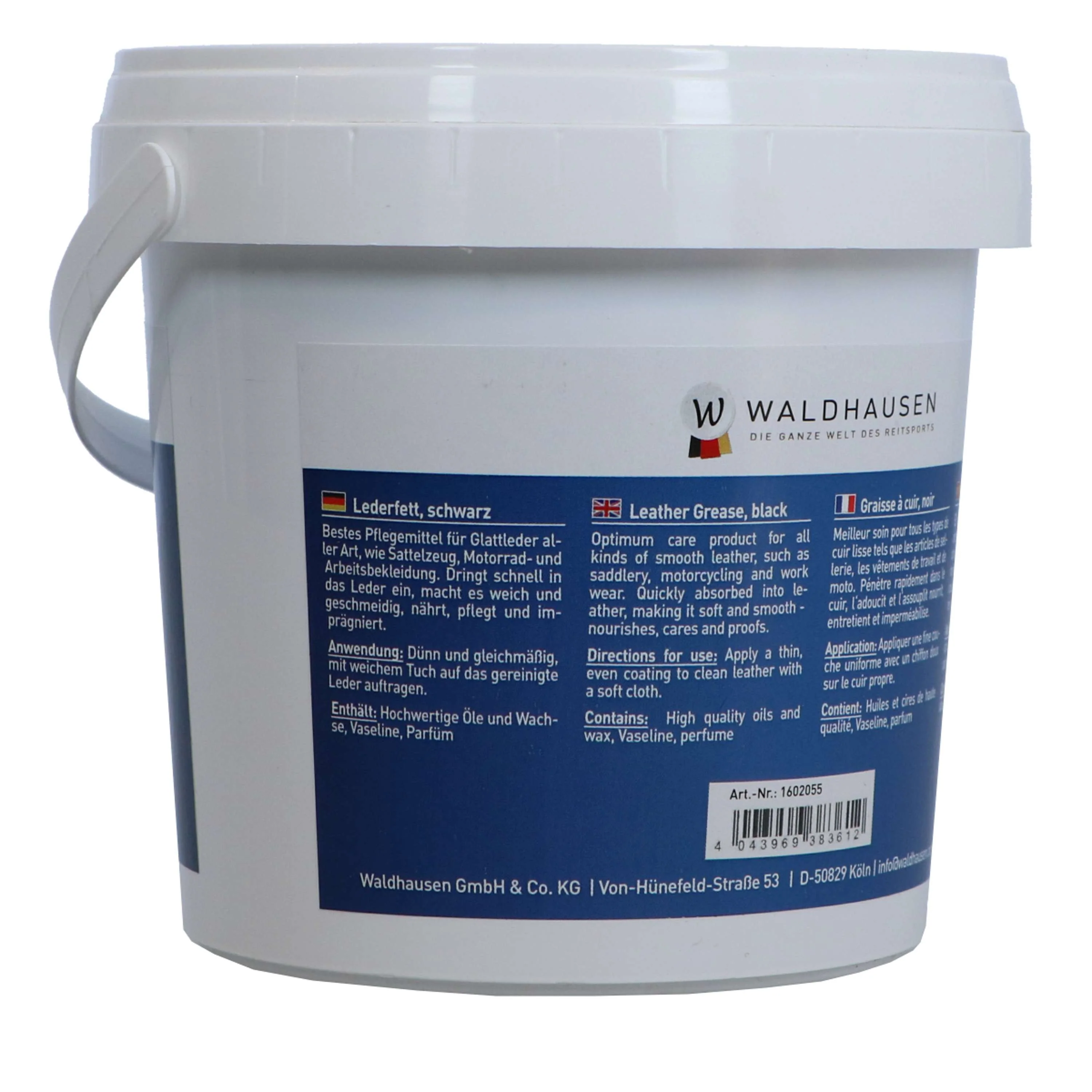 Waldhausen Graisse pour Cuir Noir - Image 2