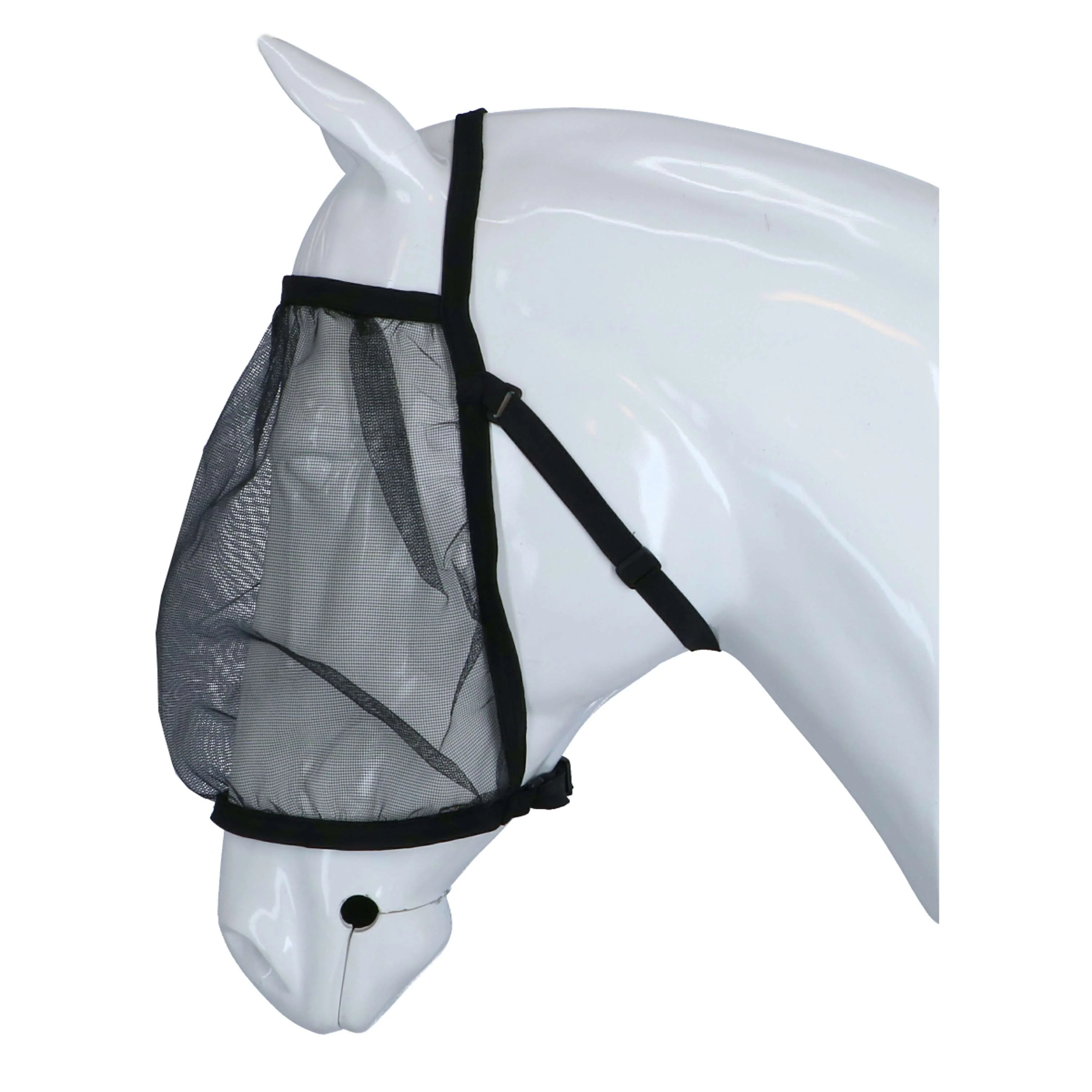 Waldhausen Masque Anti-Mouches Basic sans Oreilles Noir - Image 4