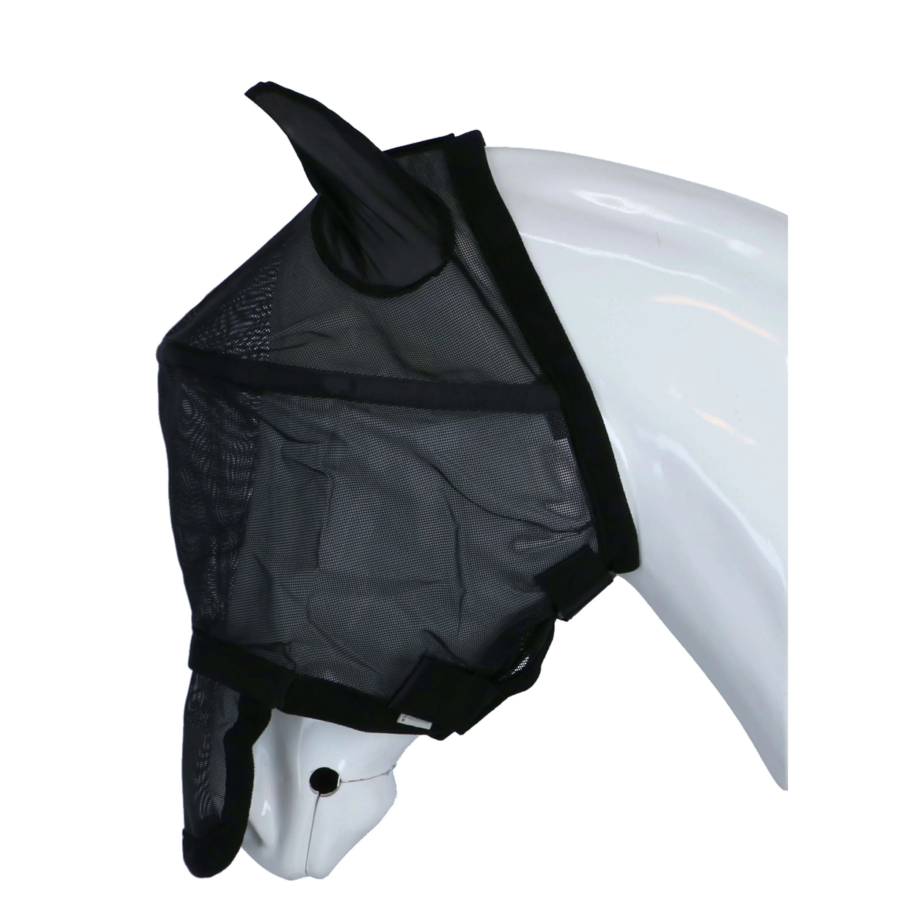 Waldhausen Masque Anti-Mouches Premium Space avec Oreilles et Nez Noir - Image 3