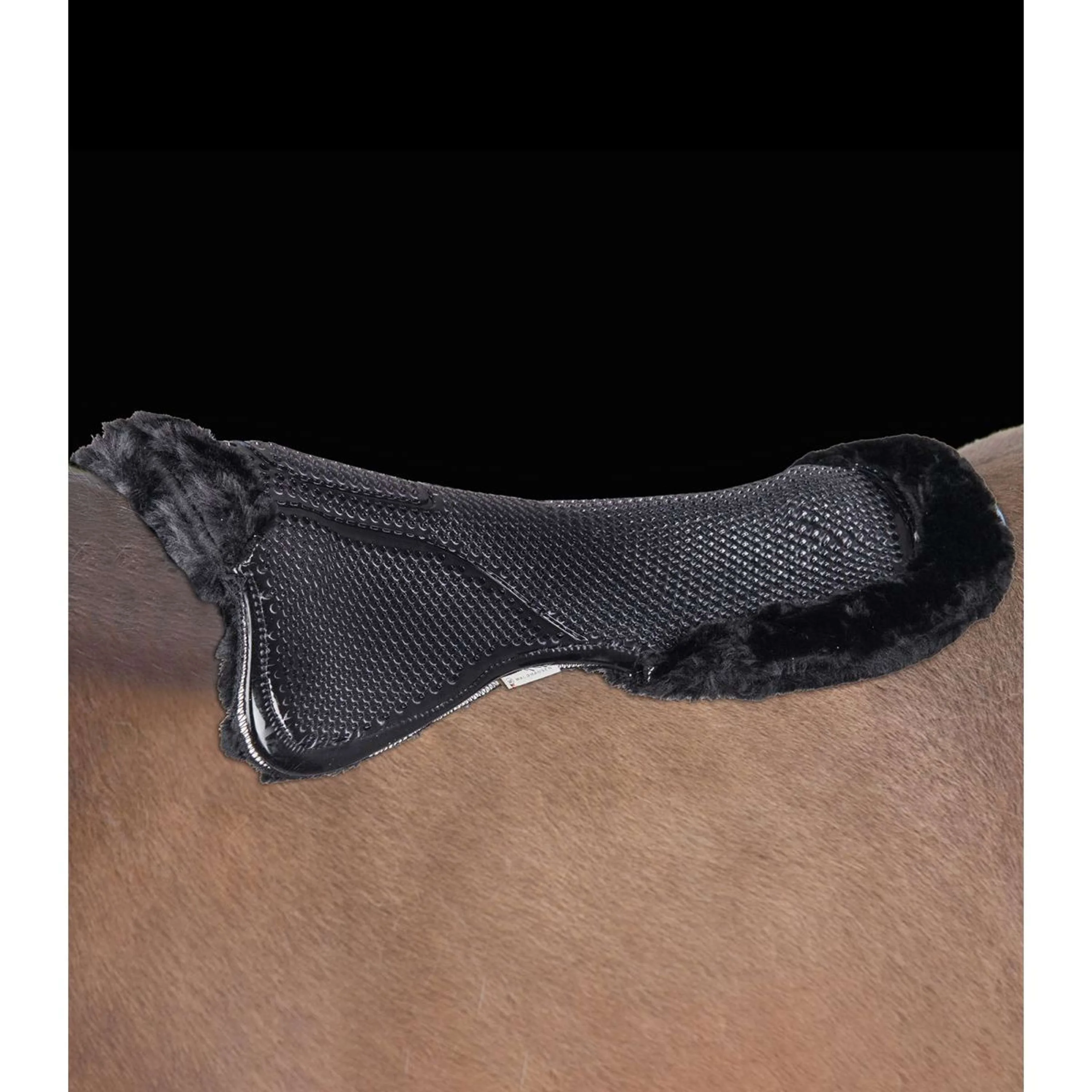 Waldhausen Pad en Gel avec Peau de Mouton Synthétique Noir - Image 2