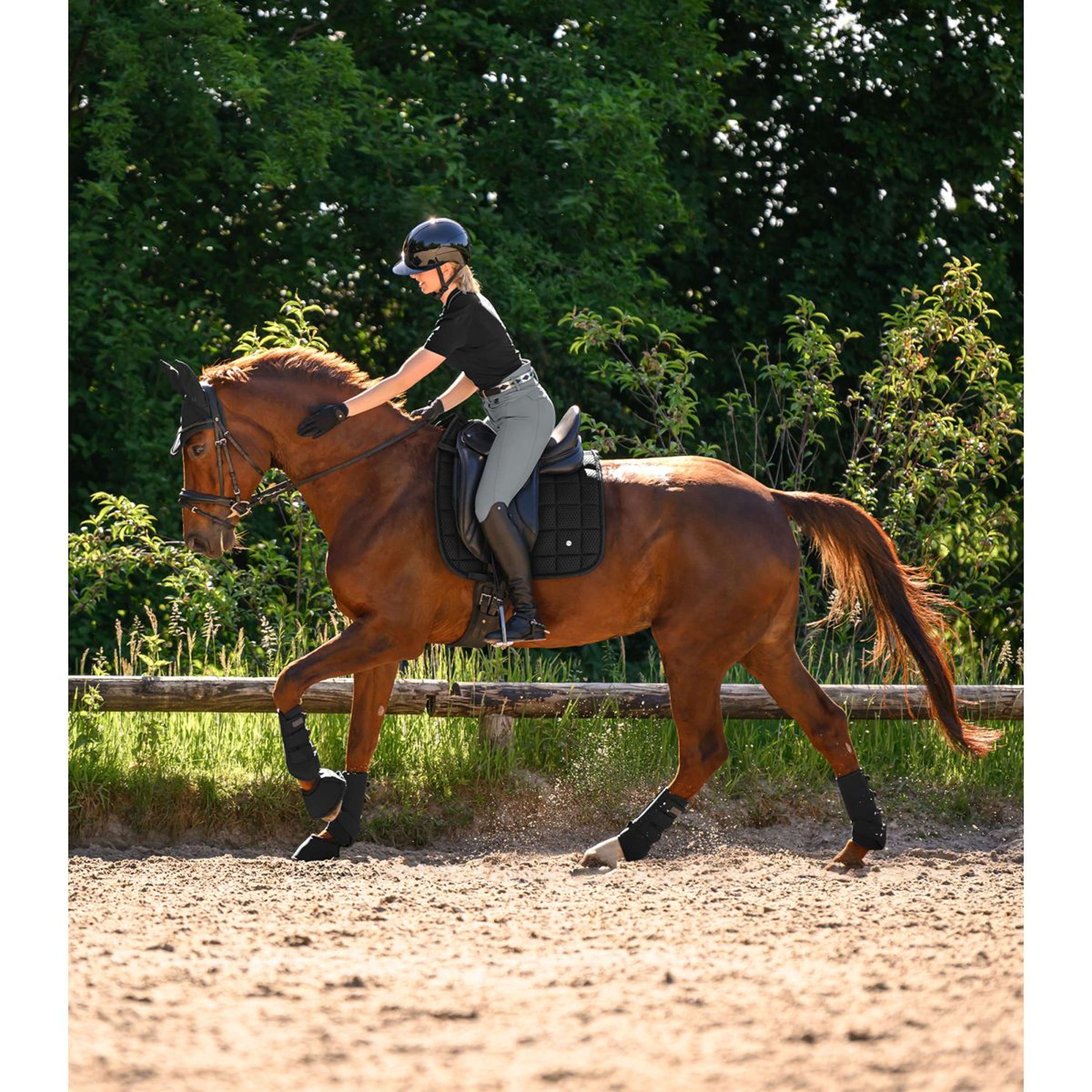 Waldhausen Tapis de Selle Breath Performance Dressage Noir - Image 6
