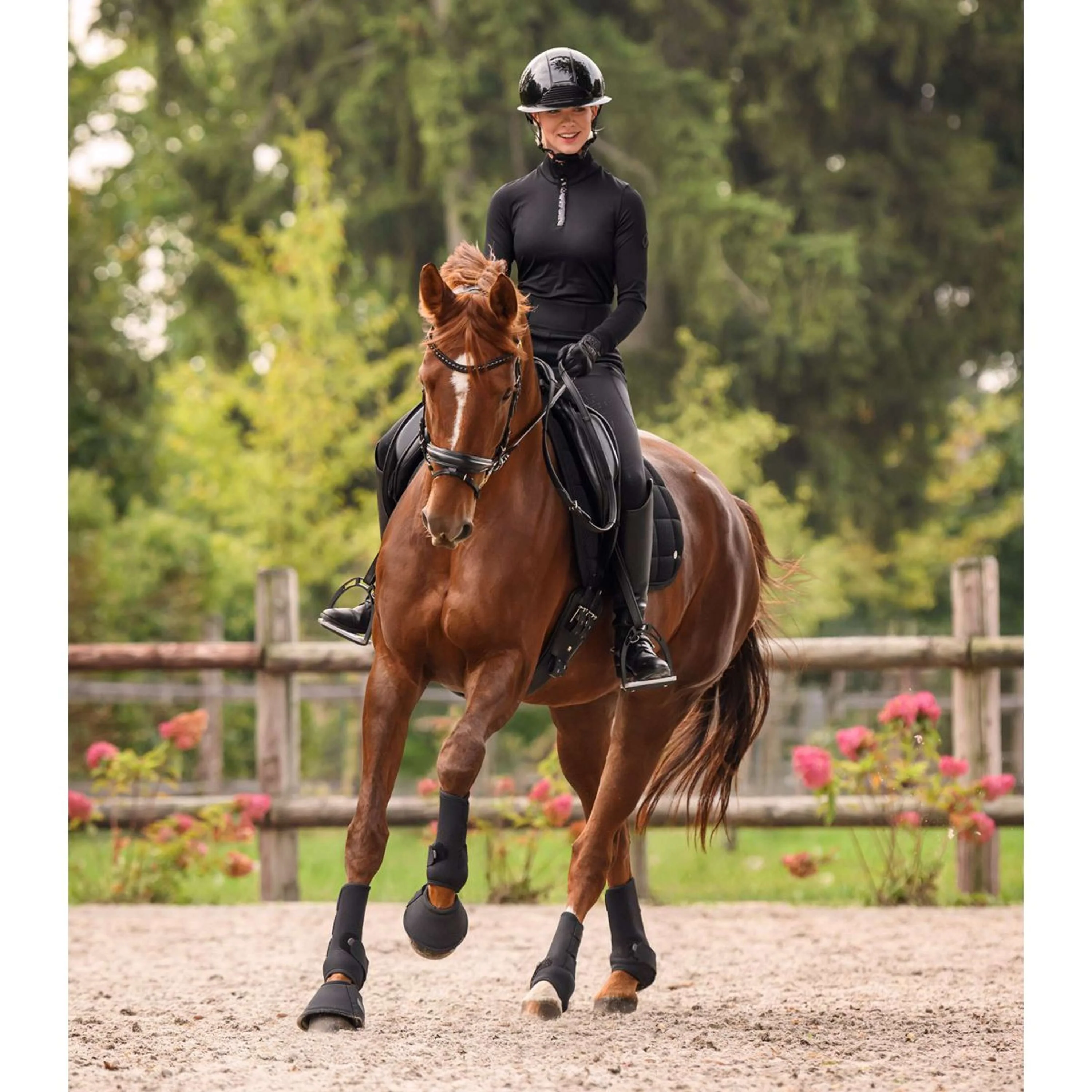 Waldhausen Tapis de Selle Breath Performance Dressage Noir - Image 8