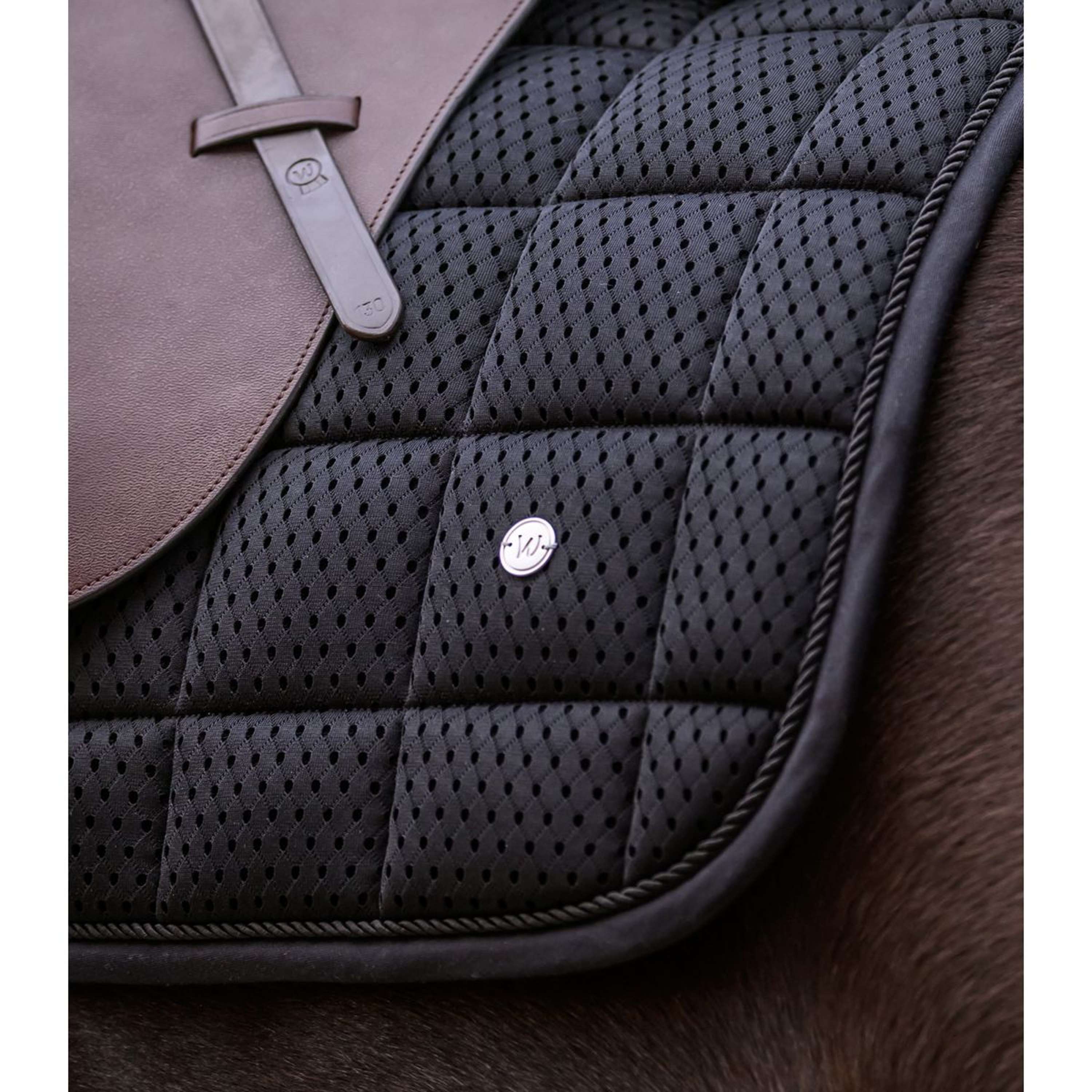 Waldhausen Tapis de Selle Breath Performance Polyvalent Noir - Image 4
