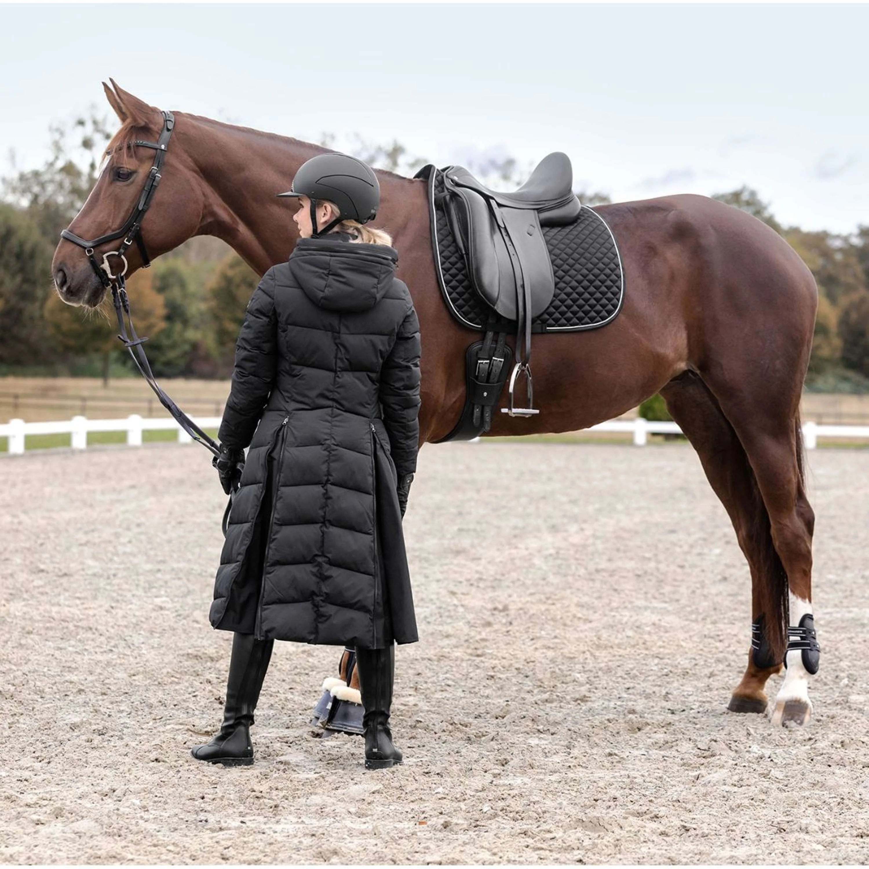 Waldhausen Tapis de Selle Felix Glam Dressage Noir - Image 2