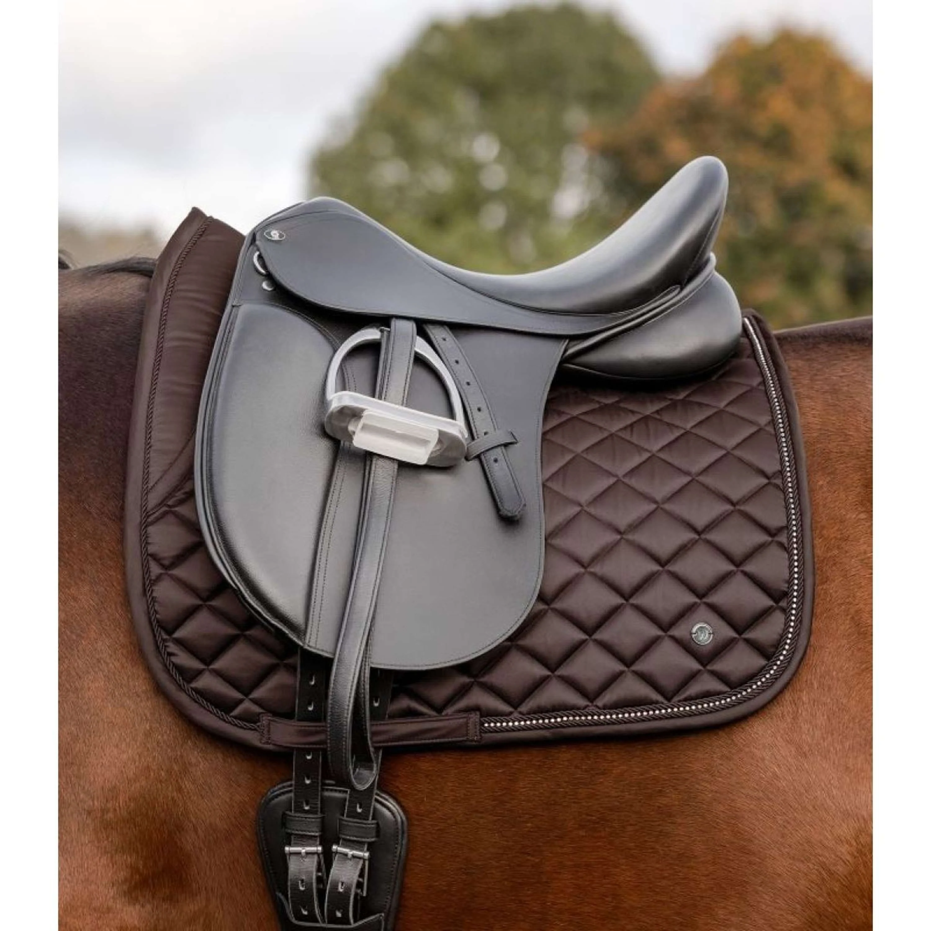 Waldhausen Tapis de Selle Nepal Dressage Marron - Image 2