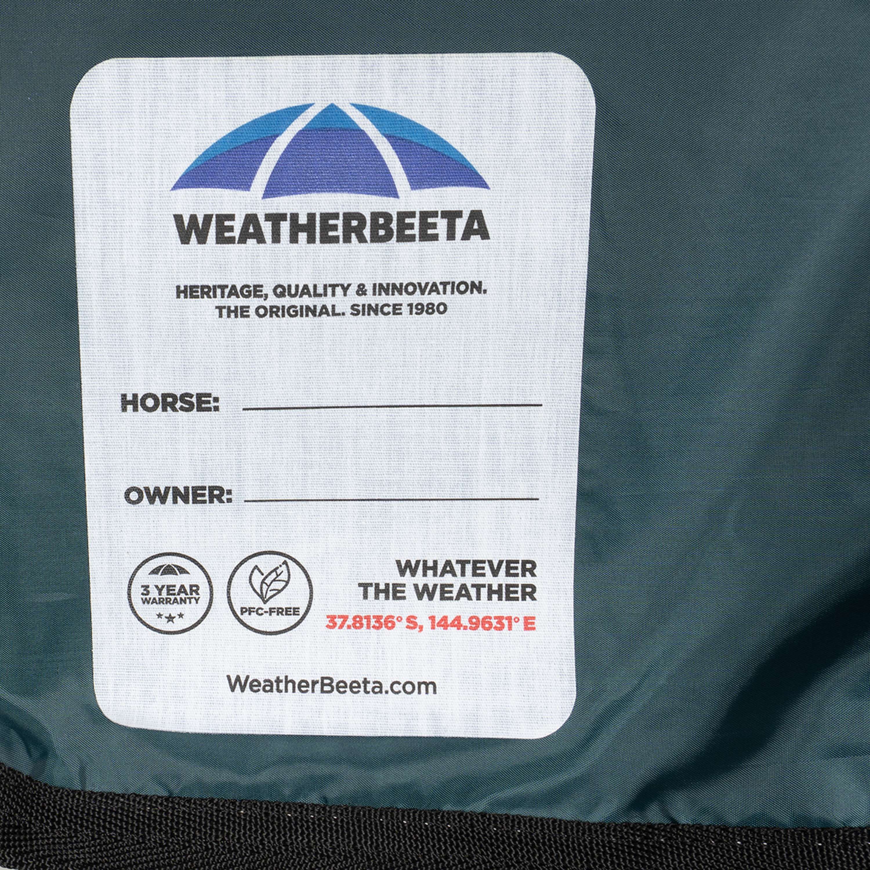 WeatherBeeta ComFiTec Classic Turnout 220g Forest Green/Black - Image 21