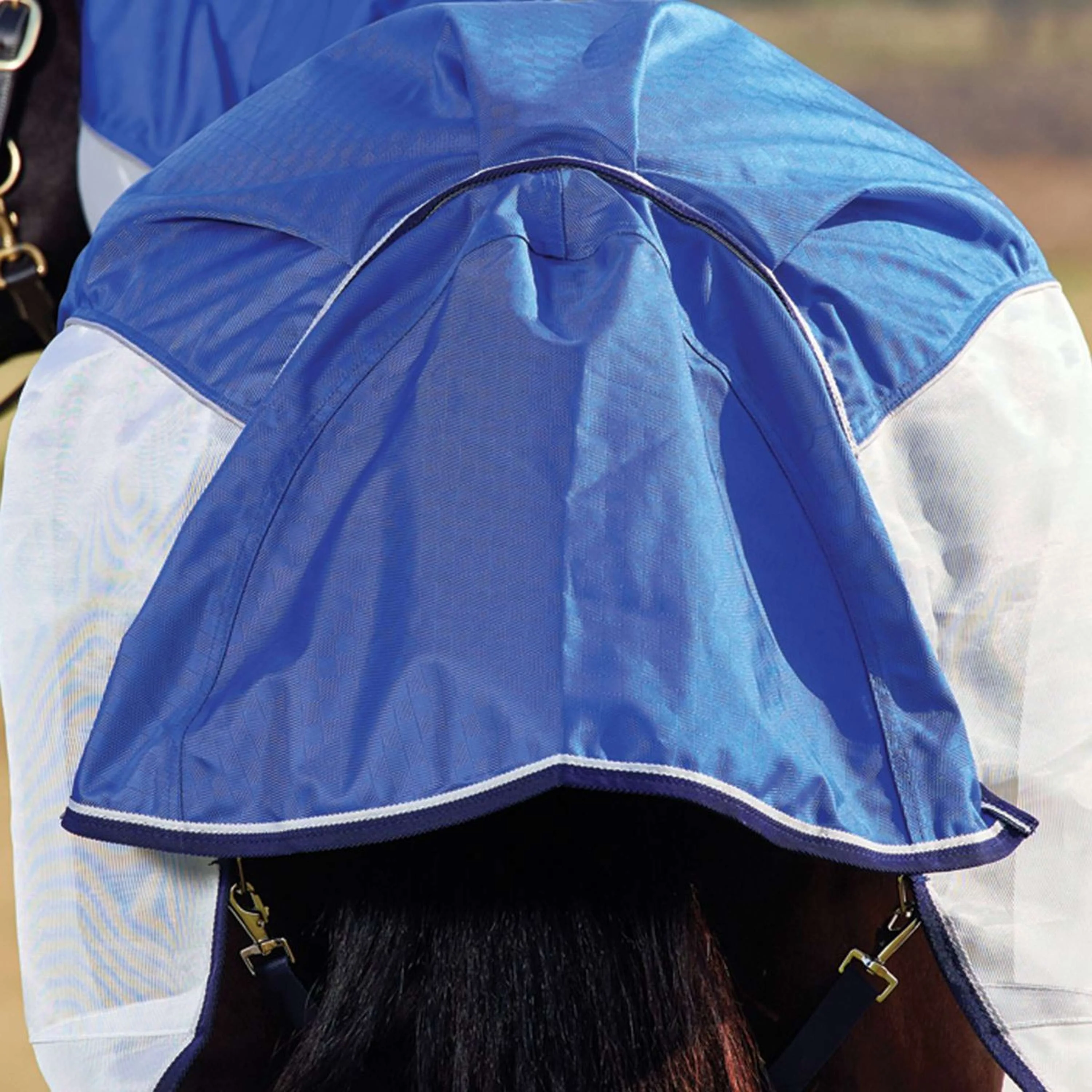 WeatherBeeta ComFiTec Duo Shield Deatch-A-Neck Bleu/Argent/Navy - Image 10