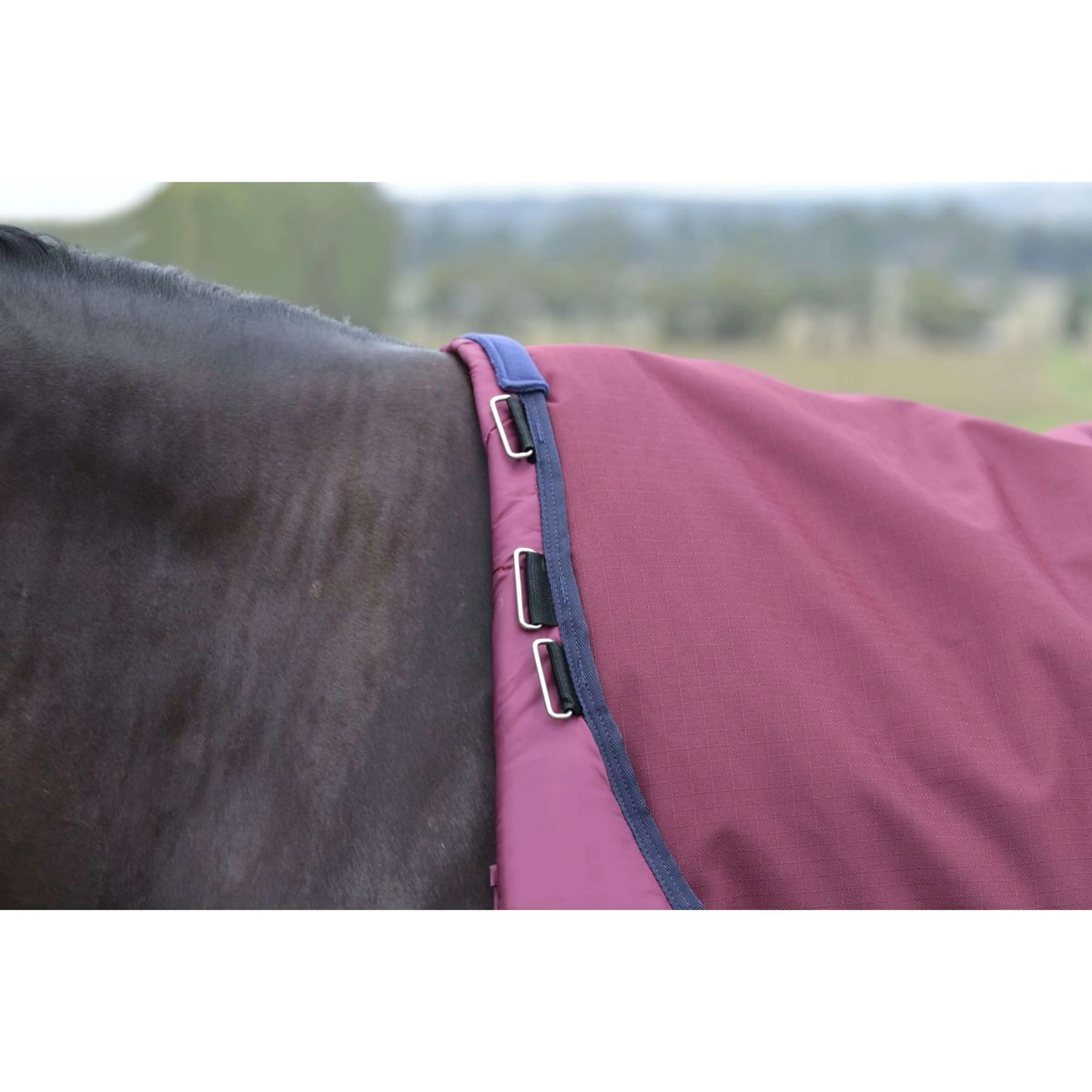 WeatherBeeta ComFiTec Essential Turnout 220g Bourgogne/Marine - Image 5