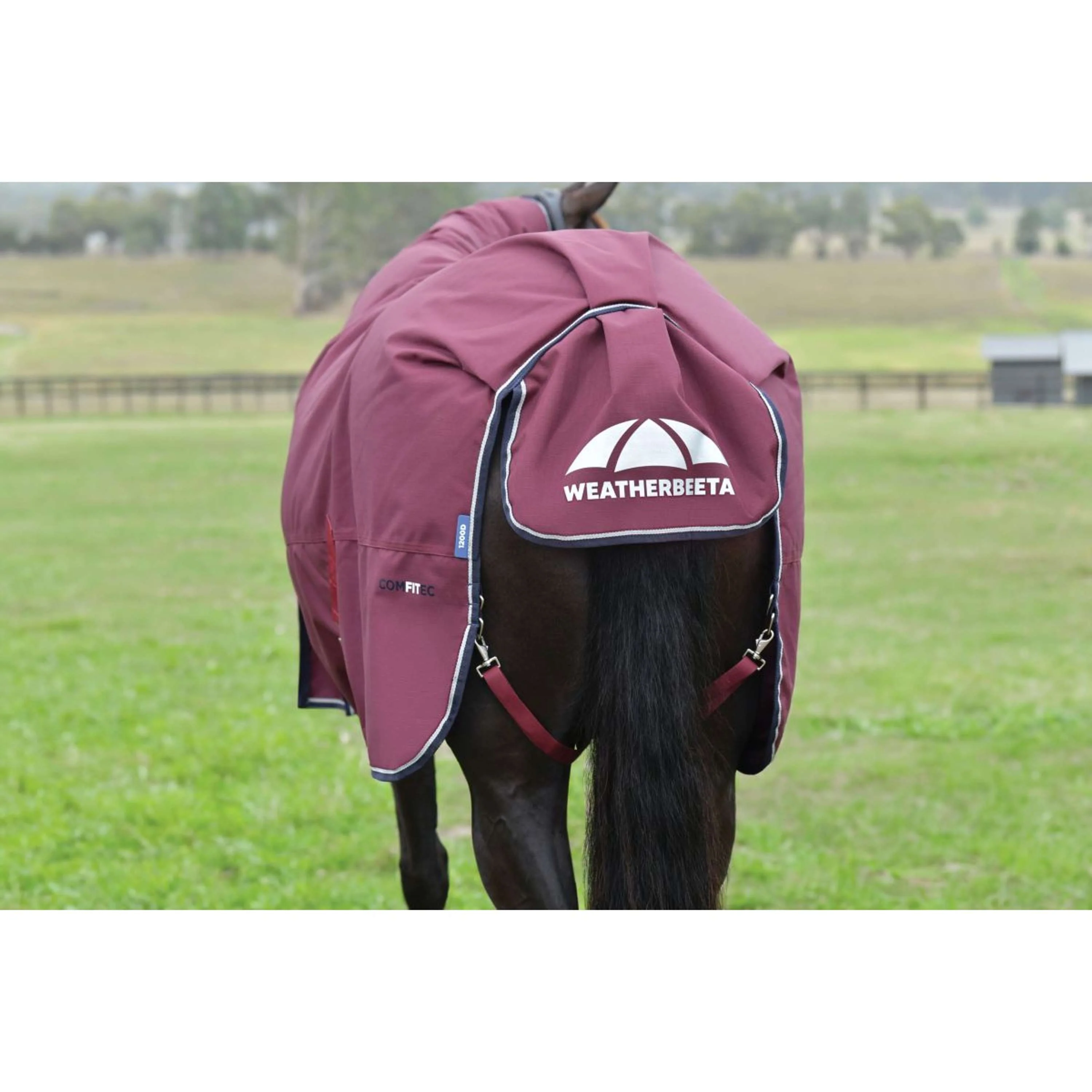 WeatherBeeta ComFiTec Essential Turnout 220g Bourgogne/Marine - Image 8