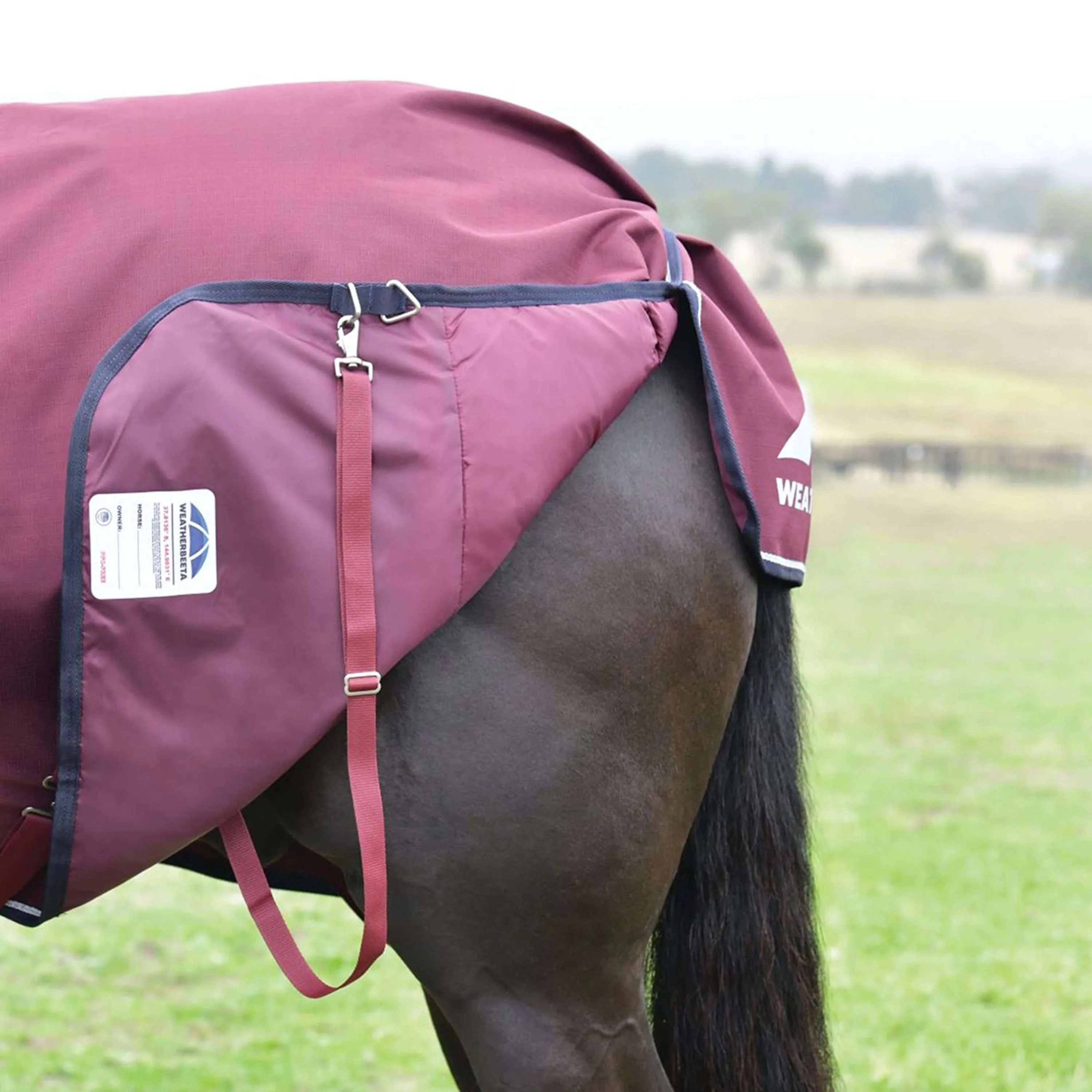 WeatherBeeta ComFiTec Essential Turnout 50g Bourgogne/Marine - Image 7
