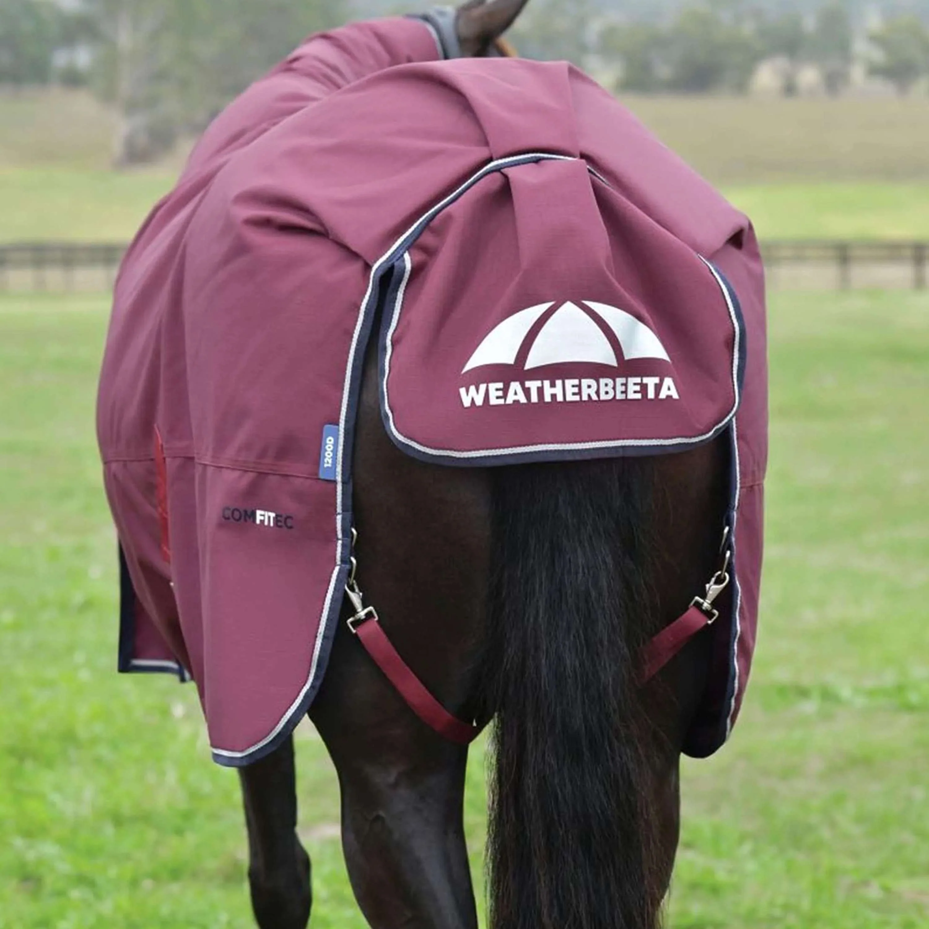 WeatherBeeta ComFiTec Essential Turnout 50g Bourgogne/Marine - Image 9