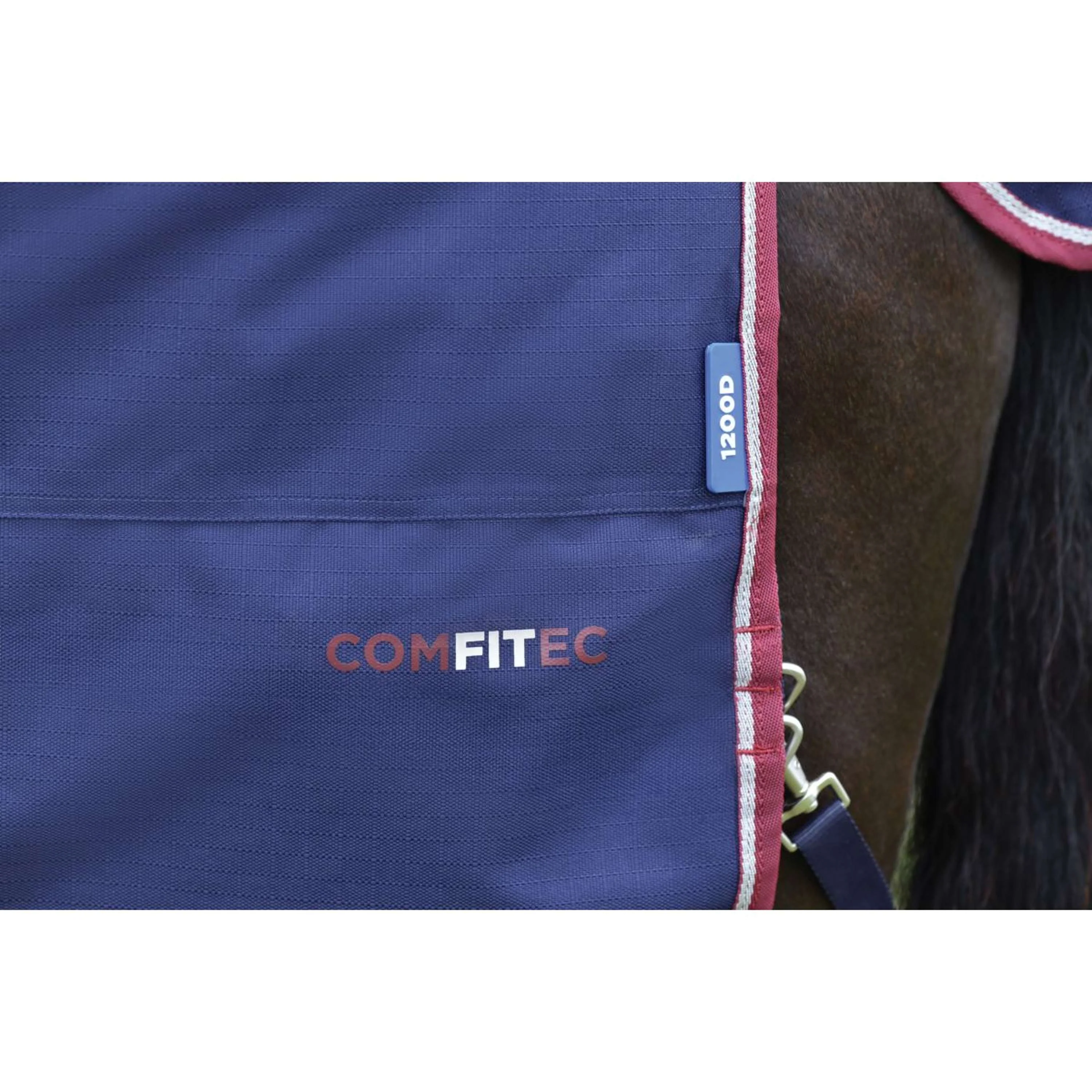 WeatherBeeta ComFiTec Essential Turnout 50g Marine/Bordeaux - Image 9