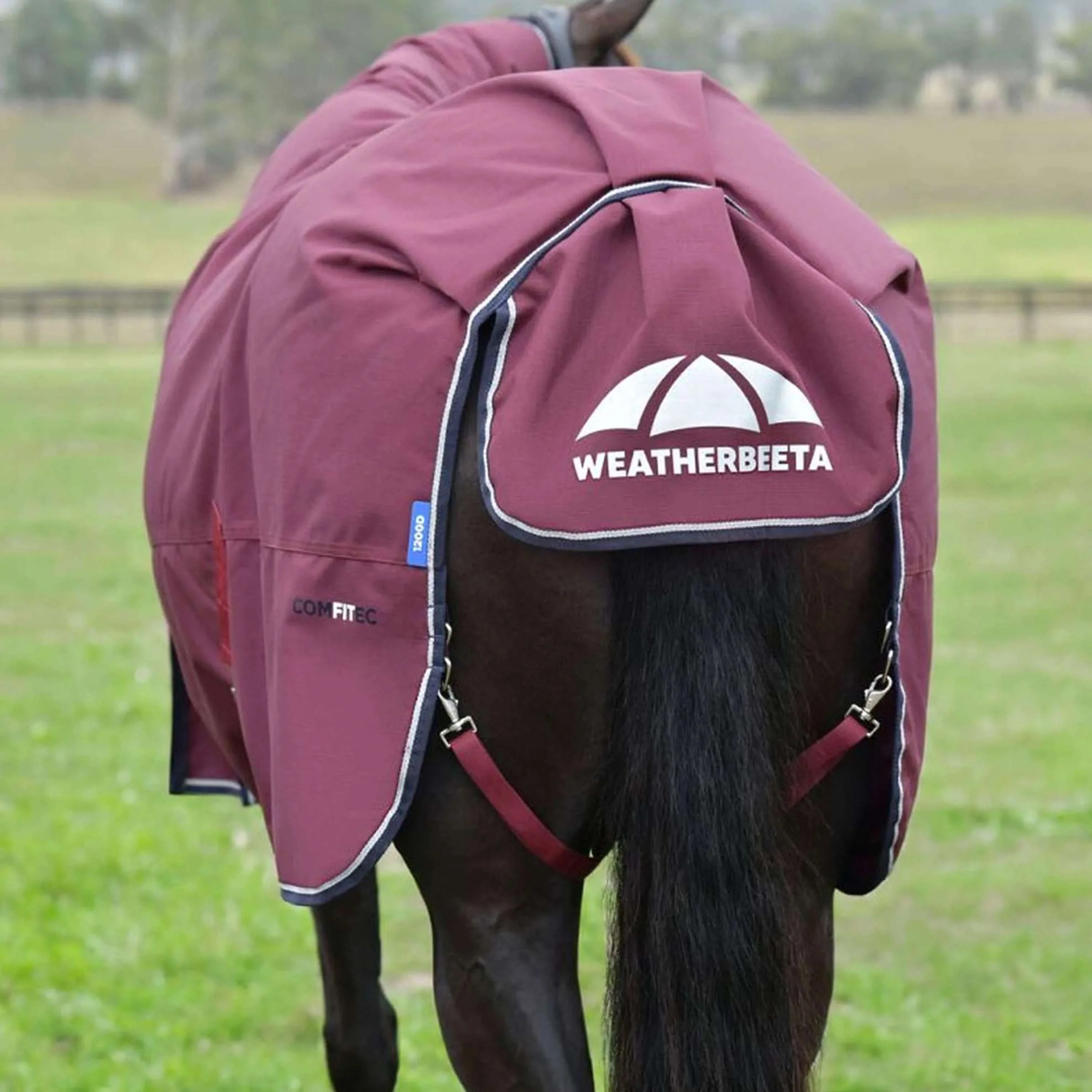 WeatherBeeta ComFiTec Essential Turnout Combo 220g Bourgogne/Marine - Image 10