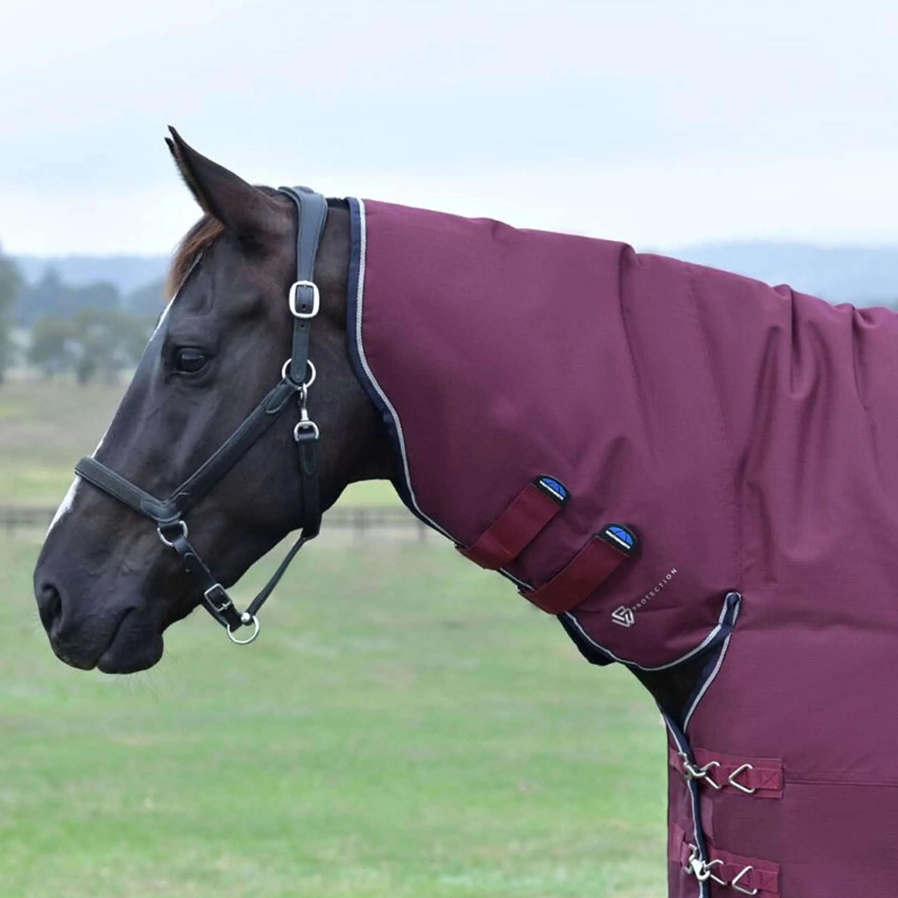 WeatherBeeta ComFiTec Essential Turnout Combo 220g Bourgogne/Marine - Image 4