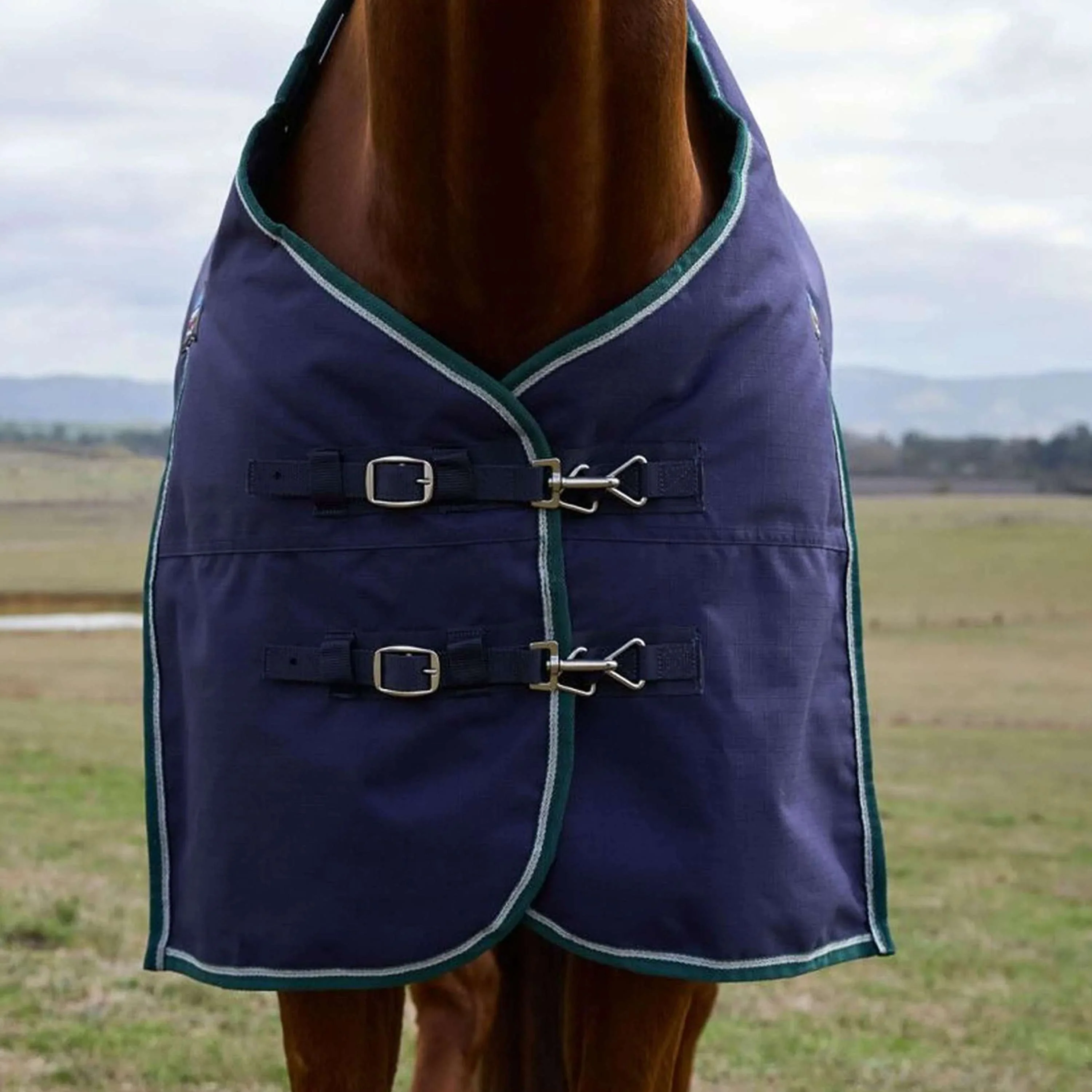 WeatherBeeta ComFiTec Plus Dynamic Turnout 100g Navy/Forest Green - Image 3