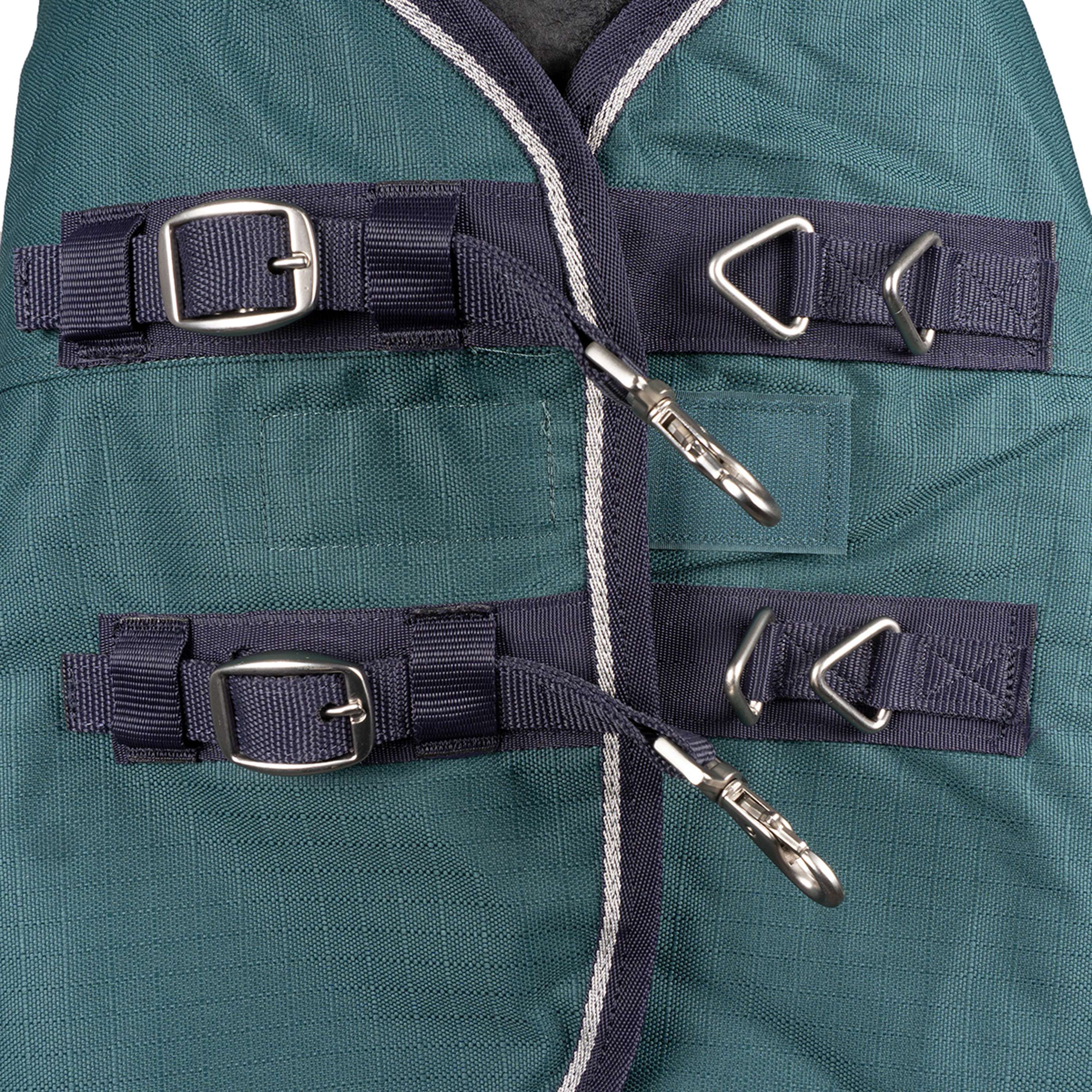 WeatherBeeta ComFiTec Plus Dynamic Turnout High Neck 100g Forest Green/Navy - Image 10