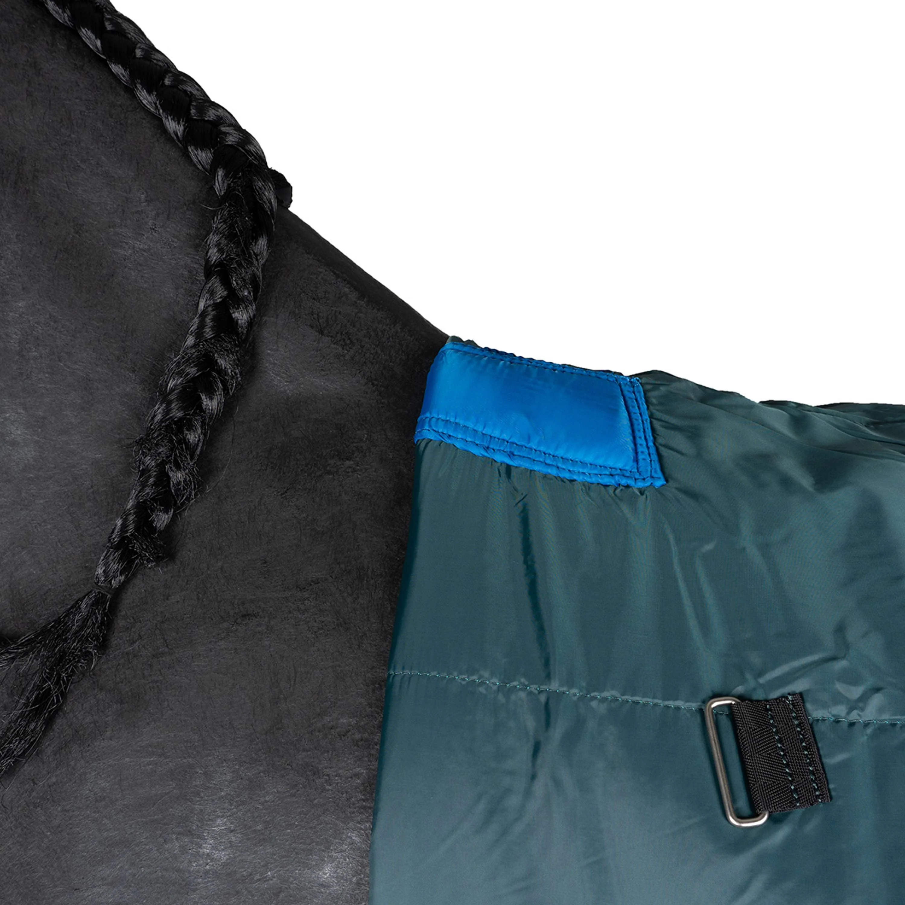 WeatherBeeta ComFiTec Plus Dynamic Turnout High Neck 100g Forest Green/Navy - Image 12