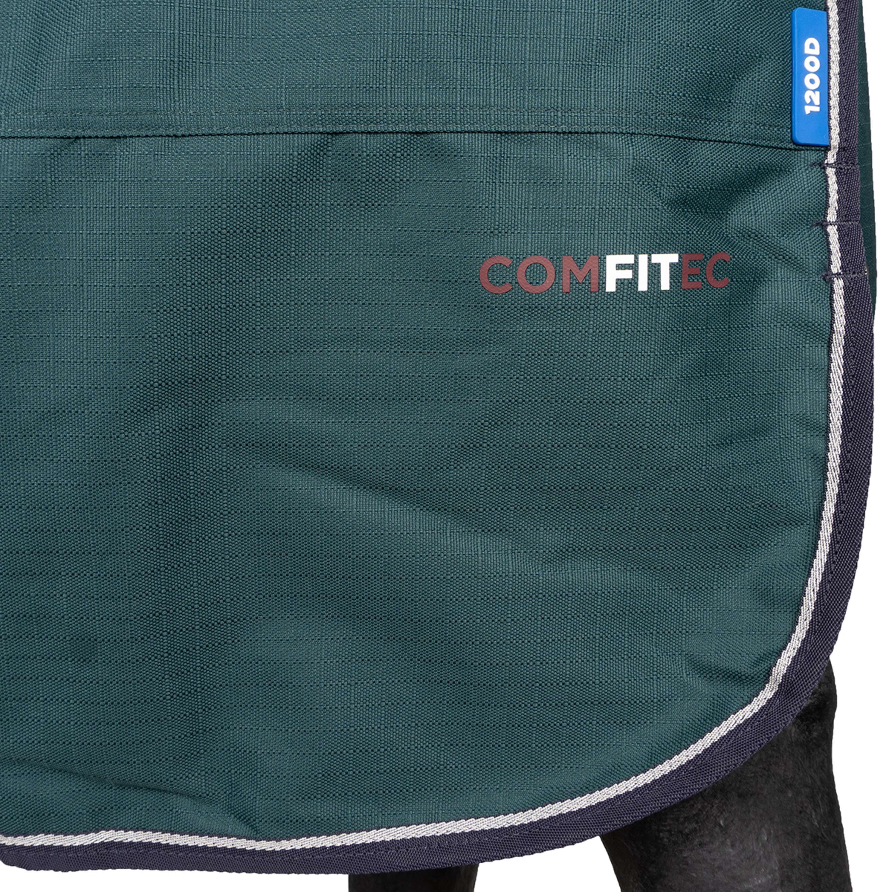 WeatherBeeta ComFiTec Plus Dynamic Turnout High Neck 100g Forest Green/Navy - Image 15