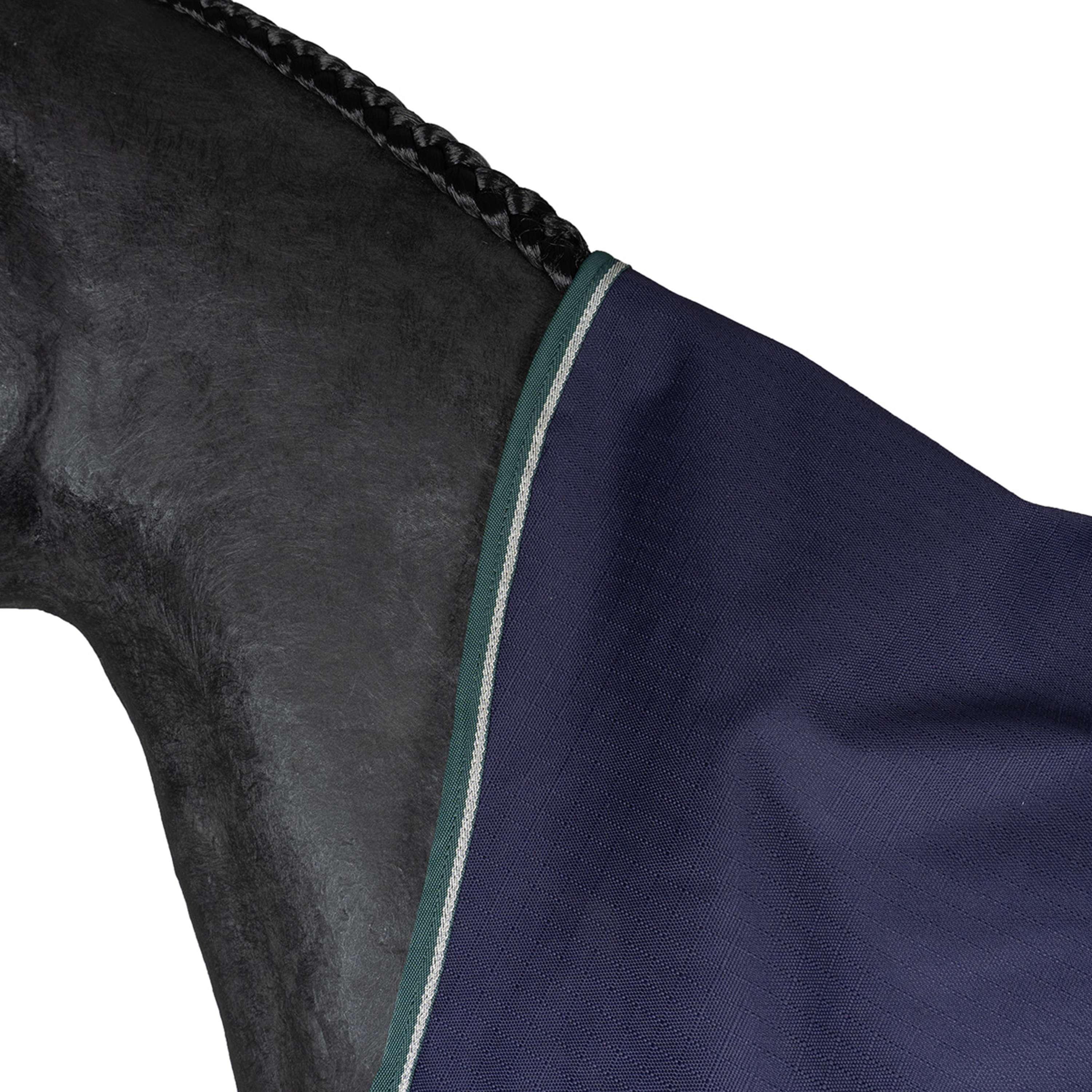 WeatherBeeta ComFiTec Plus Dynamic Turnout High Neck 100g Navy/Forest Green - Image 13